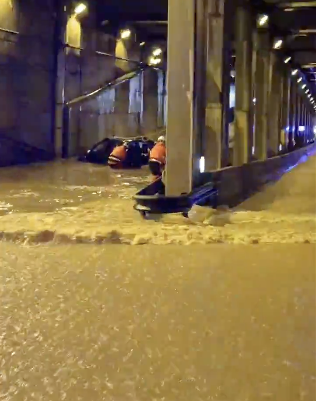 Chuva forte faz um morto em Espanha