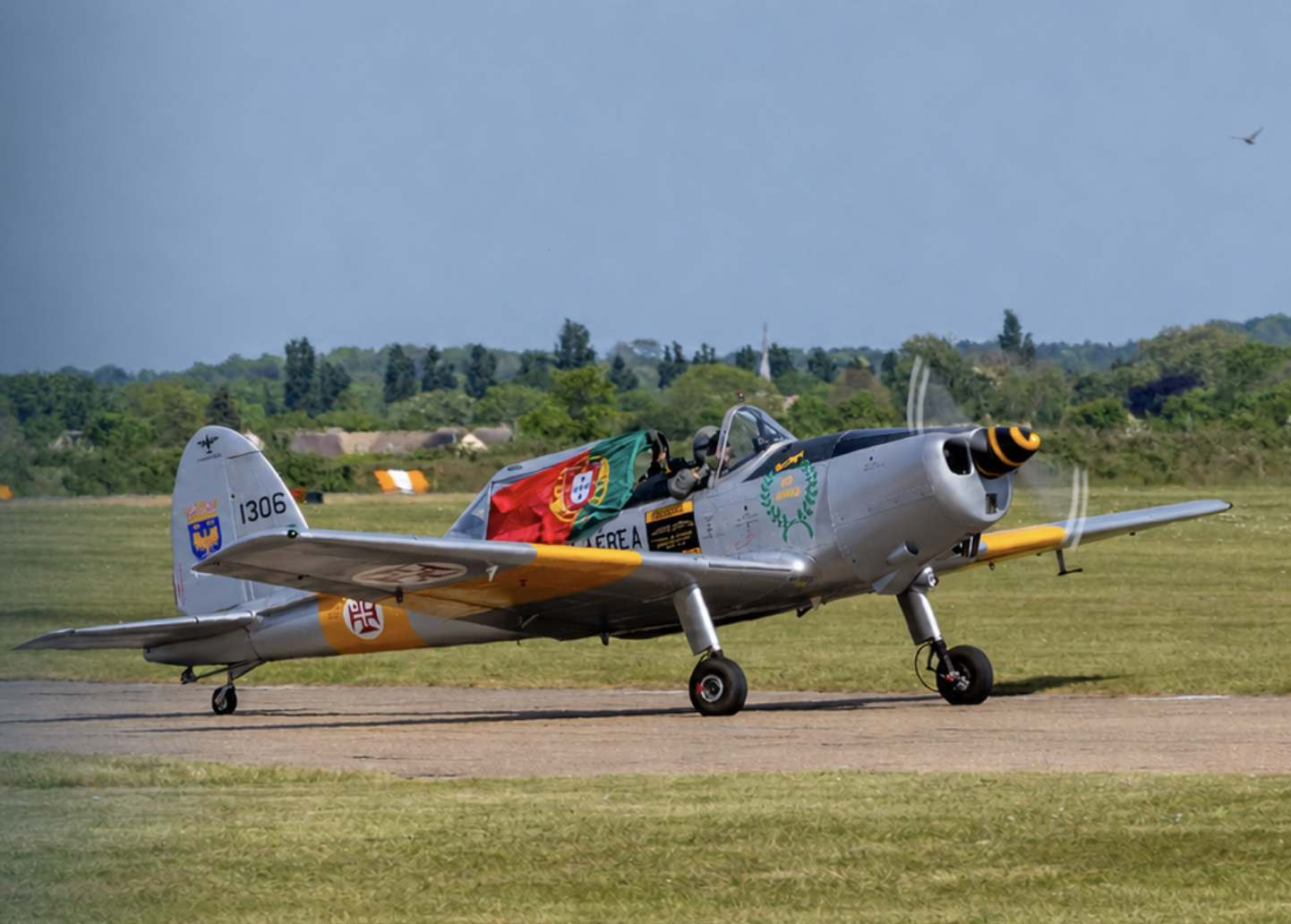 DHC-1 Chipmunk chegou à Força Aérea Portuguesa há 75 anos. Portugal produziu o último exemplar