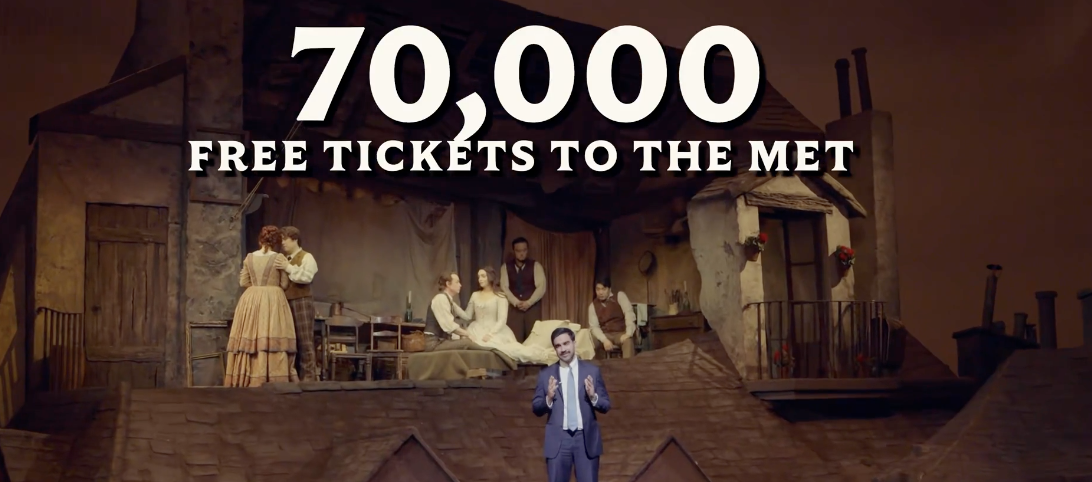 Mamdani dá 70 000 bilhetes para ópera. Nova Iorque “para todos” ou “prioridades erradas”?