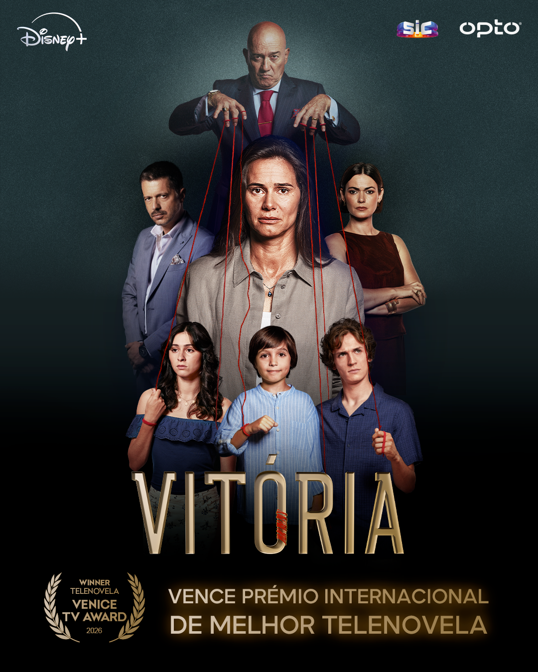 Ficção portuguesa volta a brilhar: “Vitória” vence prémio de Melhor Telenovela nos Venice TV Awards