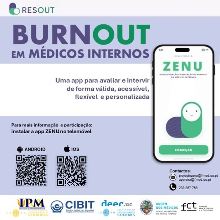 Aplicação desenvolvida em Coimbra quer prevenir burnout em médicos internos