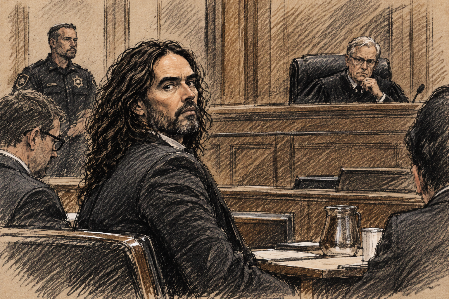 Acusado de violação e de ser um “predador implacável”, Russell Brand não perde apoio de Robert Kennedy Jr. e aliados