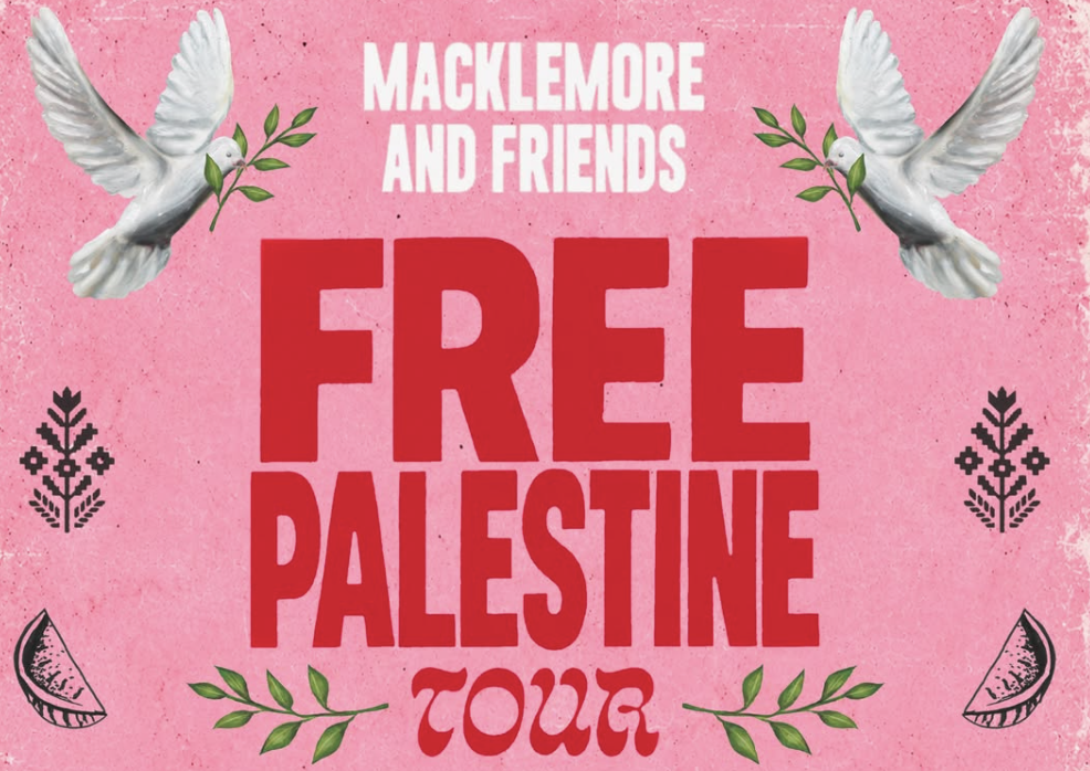 Efeito Streisand. Afastado por Ed Sheeran, Macklemore cria a “Free Palestine Tour” e as receitas vão para organizações palestinianas