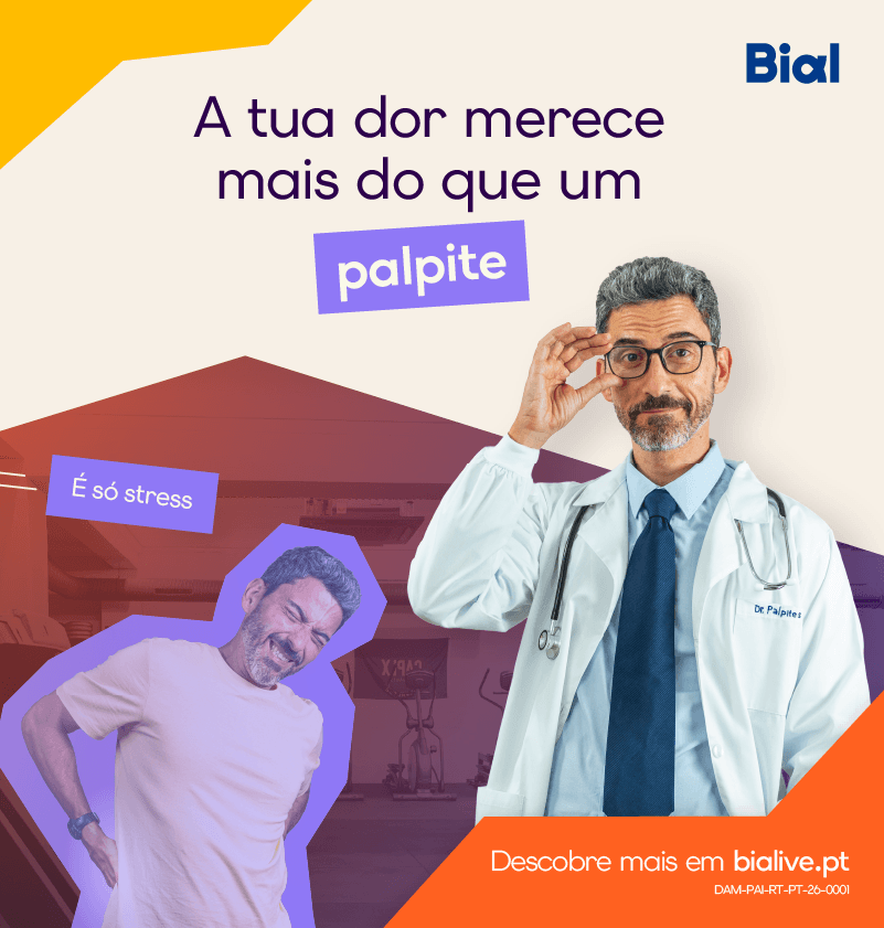 A “dor merece mais do que um palpite”: Bial lança campanha de literacia em saúde sobre automedicação