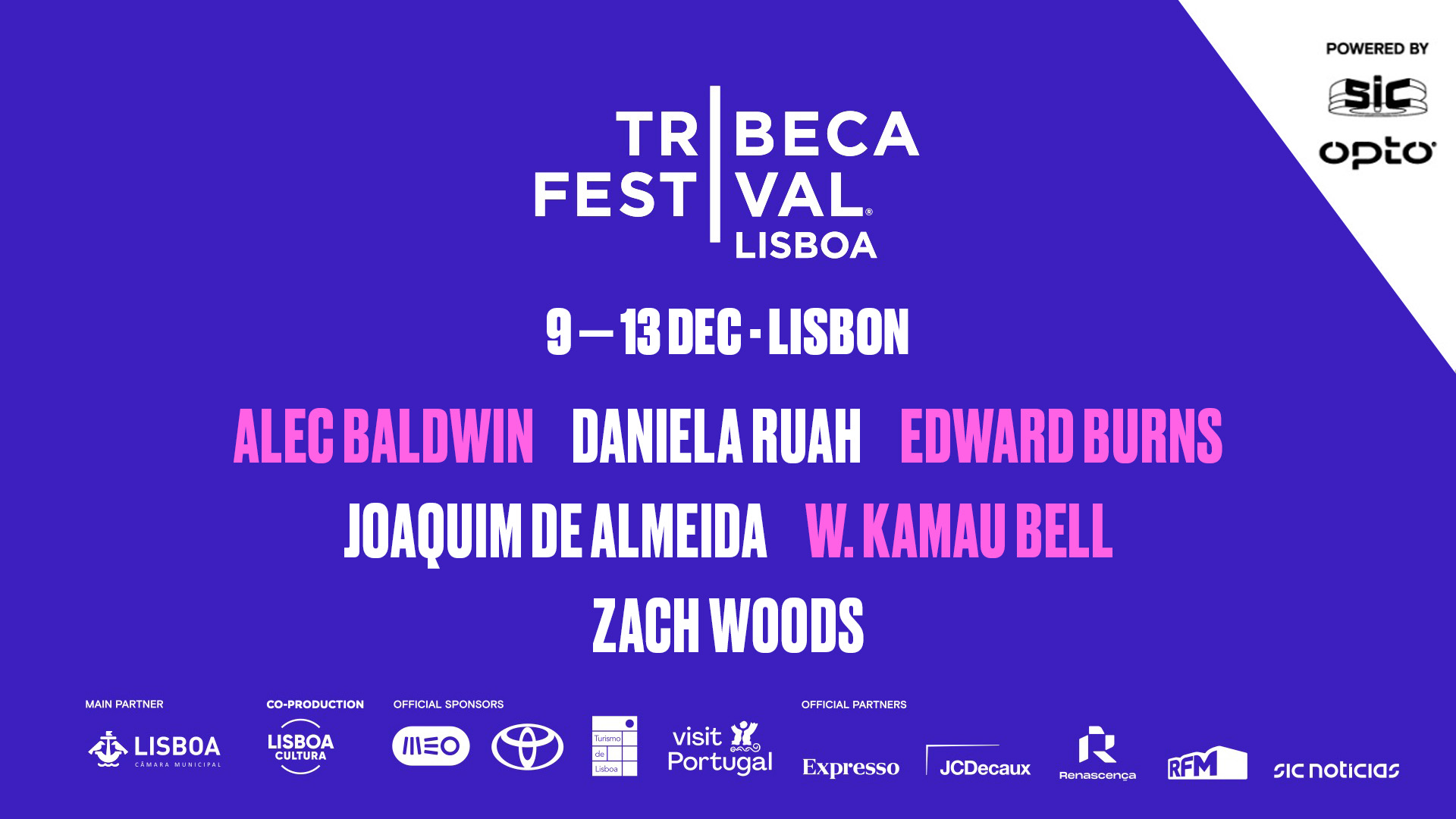 Tribeca Festival Lisboa revela programação e traz Alec Baldwin e Katie Holmes à capital