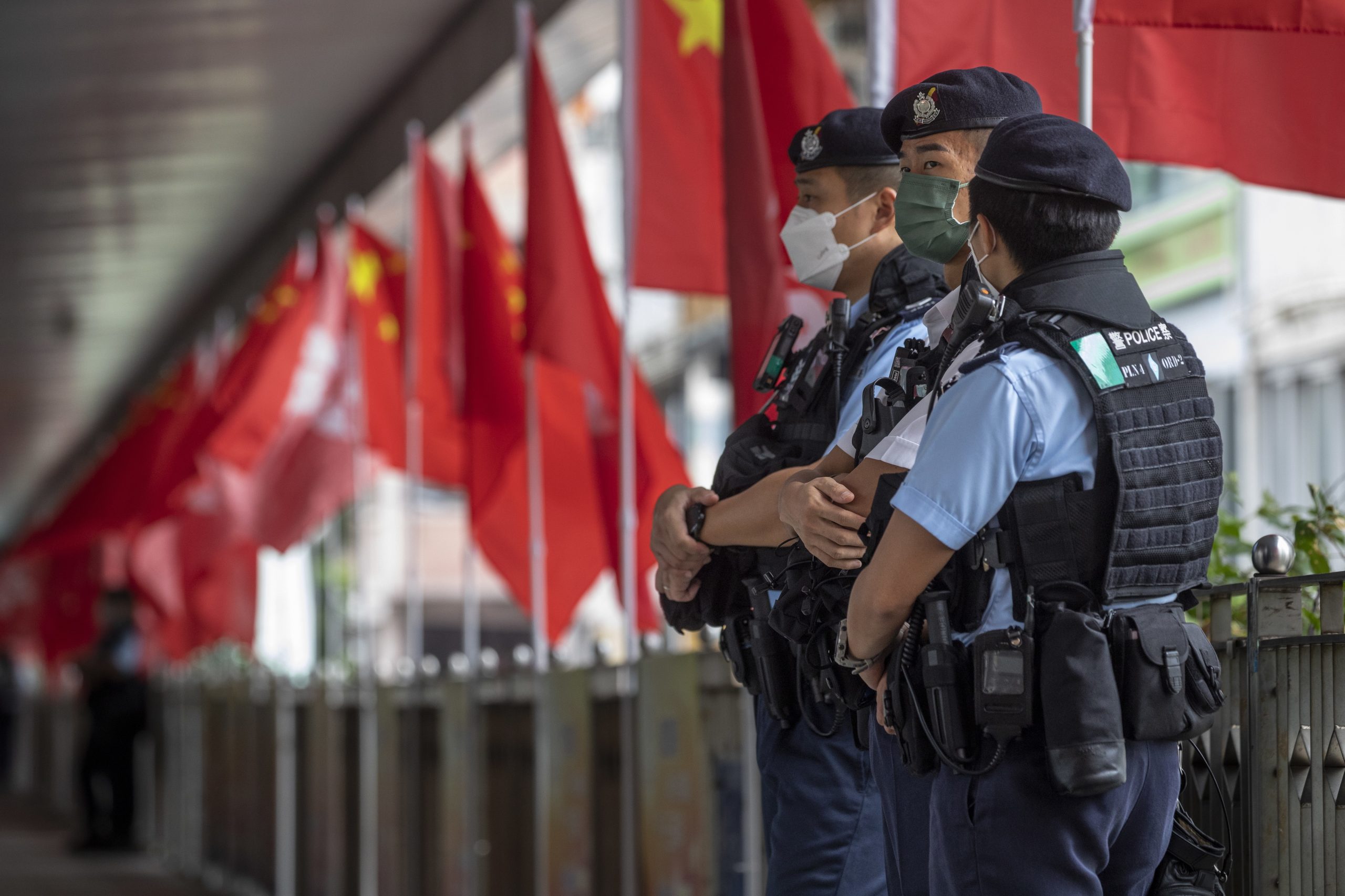 Hong Kong destaca 5.000 polícias para 34.º aniversário de Tiananmen