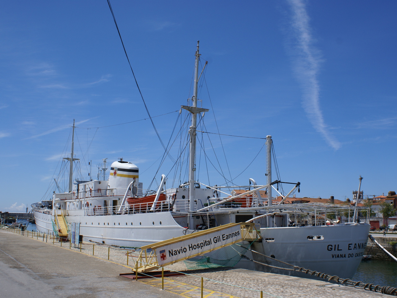 Navio-museu Gil Eannes bateu recorde de visitas em agosto