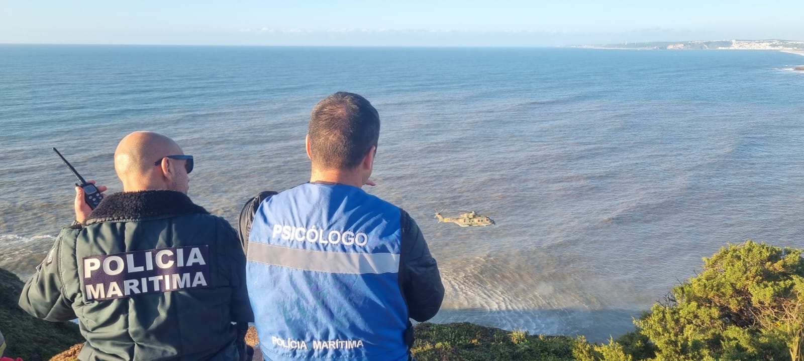 Encontrado corpo junto a praia de Alcobaça onde caiu praticante de parapente