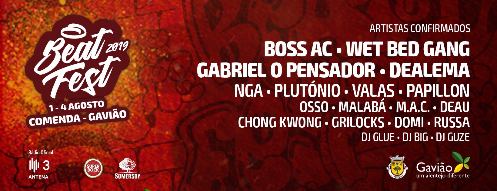 Festival dedicado ao hip-hop regressa em agosto a Gavião com Boss AC e Dealema