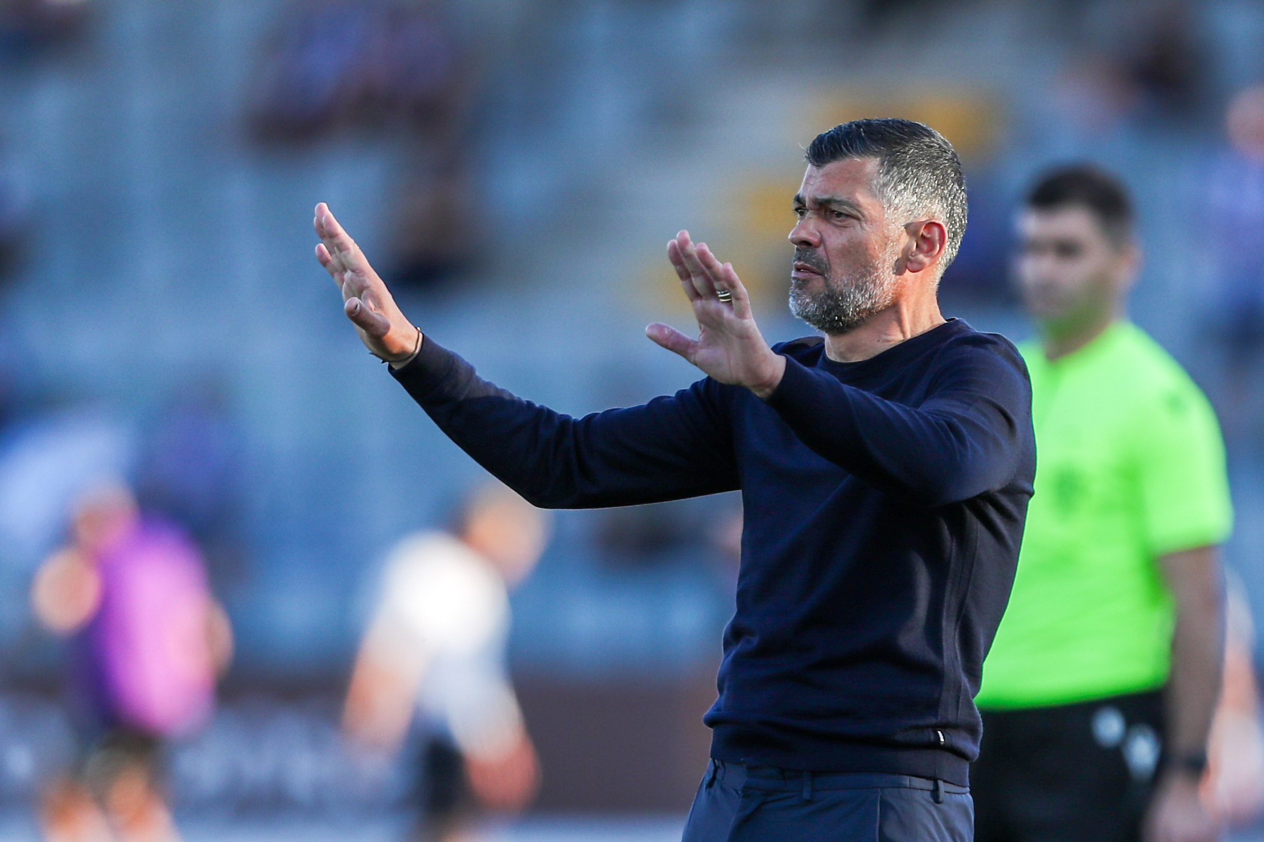 Conceição desdramatiza futura conversa com André Villas-Boas