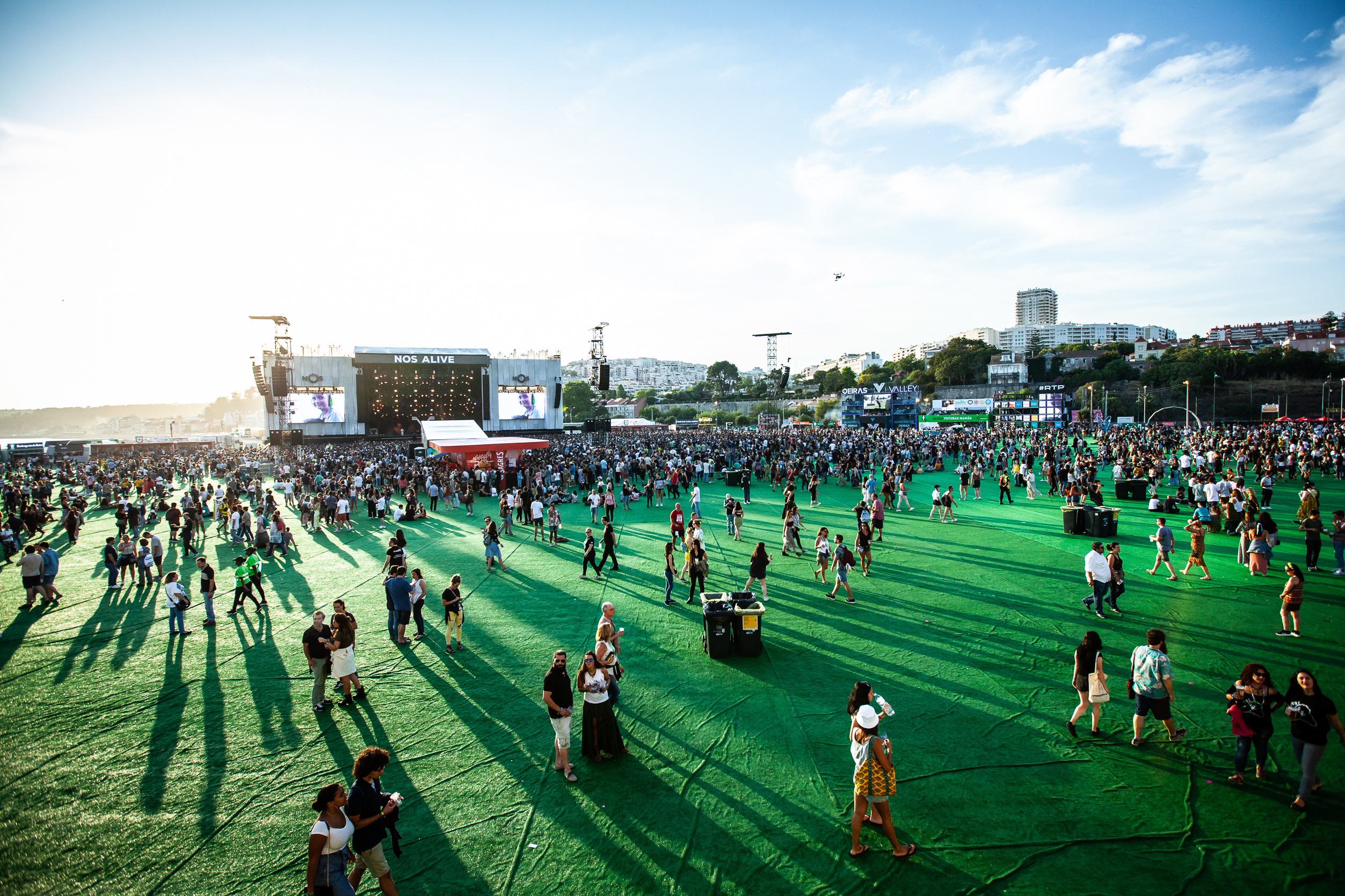 Festival NOS Alive garantido no Passeio Marítimo de Algés por mais quatro anos