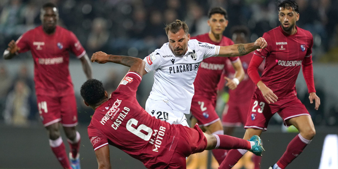 Vitória SC vence e assume provisoriamente quinto lugar da I Liga