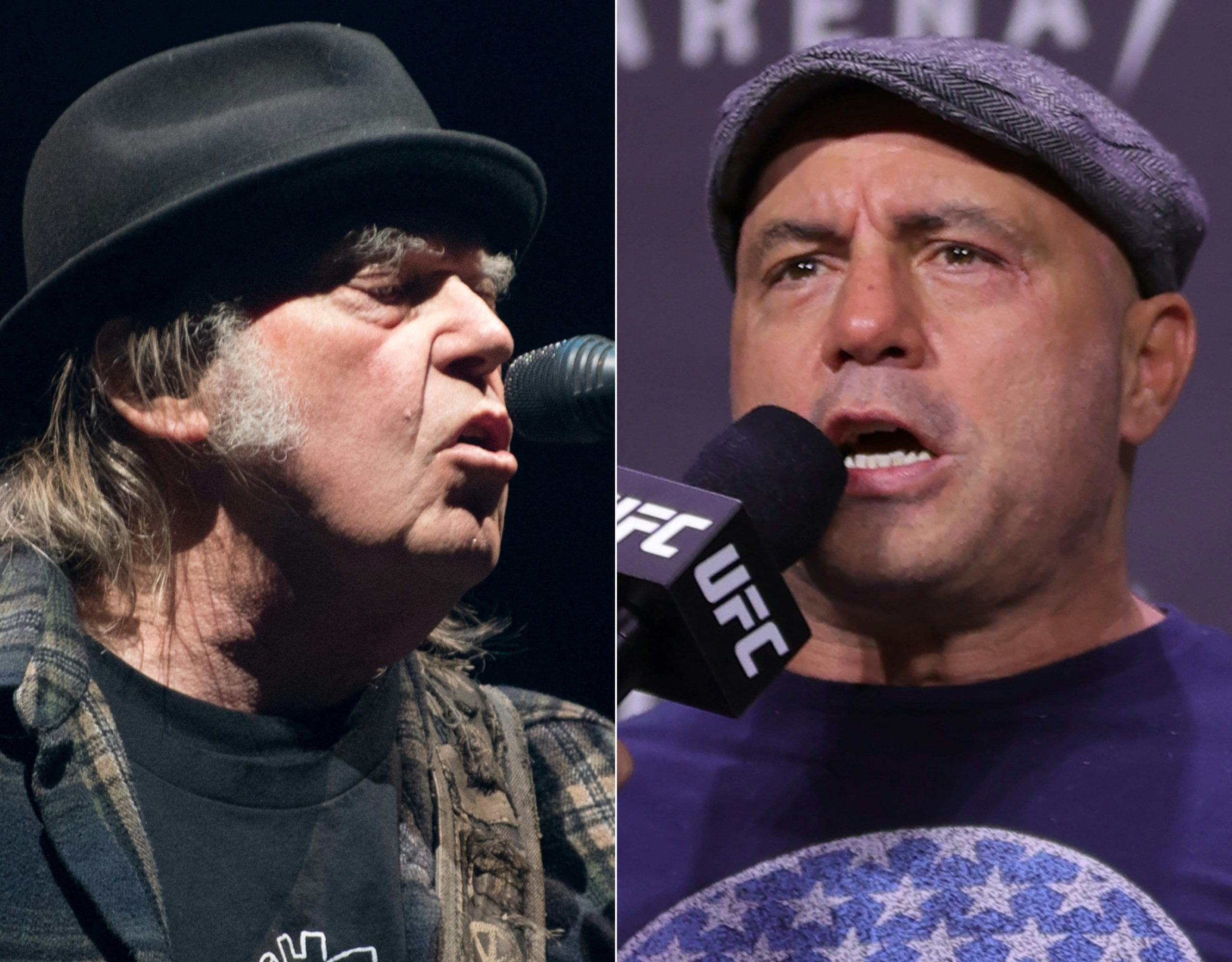 Neil Young exige remoção das suas músicas do Spotify porque a plataforma aloja o podcast de Joe Rogan