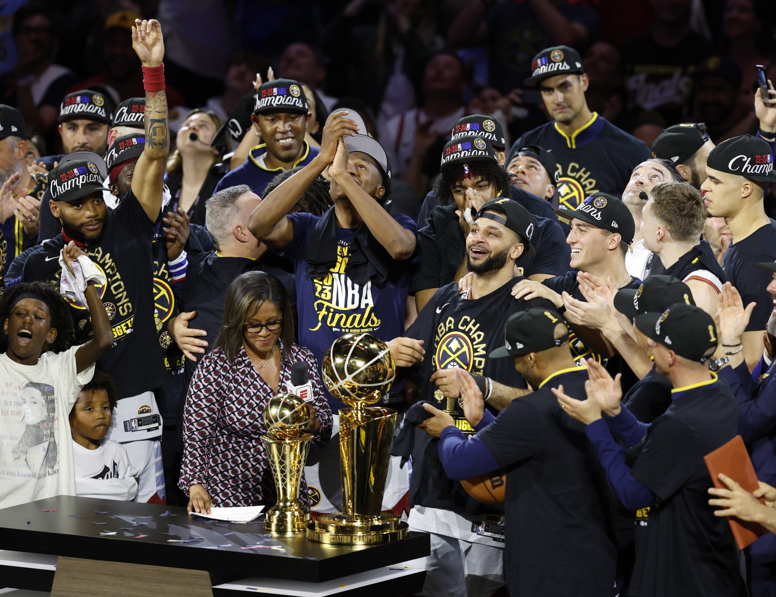 Denver Nuggets campeões da NBA pela primeira vez