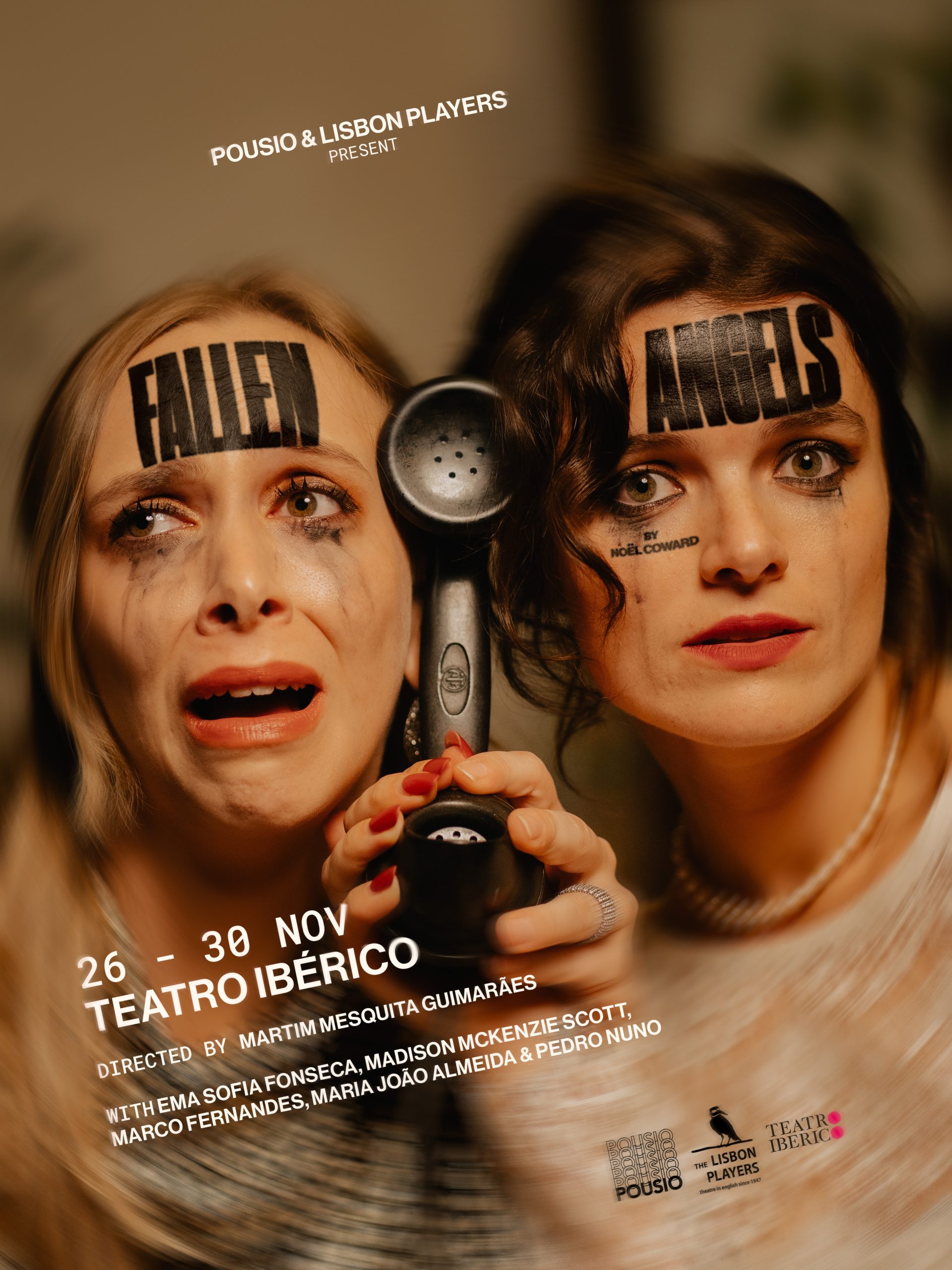 Comédia, traição e amizade. Lisboa recebe nova produção de Fallen Angels, de Noël Coward