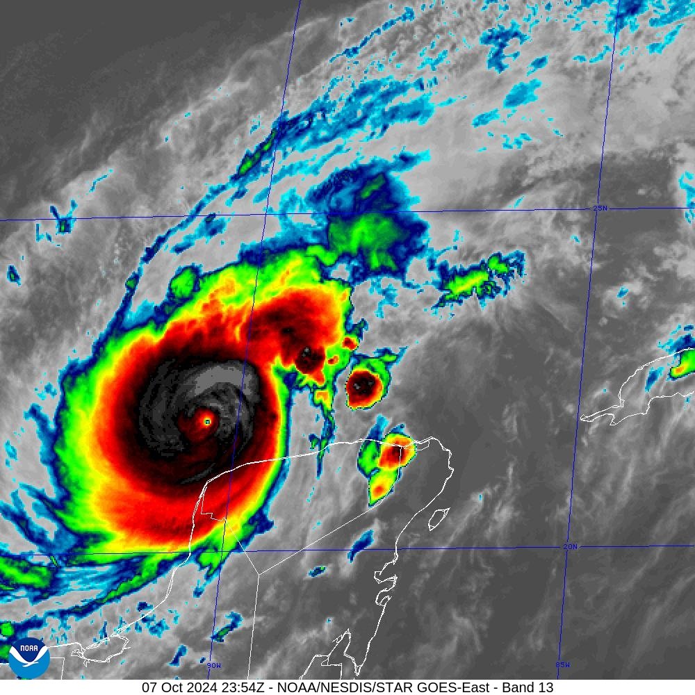 A chegar ao México tempestade Erick transforma-se em furacão