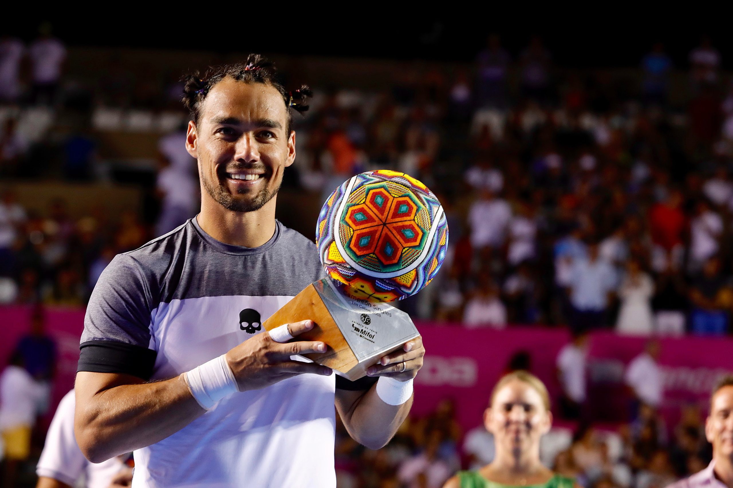 Ténis: Fognini bate Del Potro e vence torneio de Los Cabos