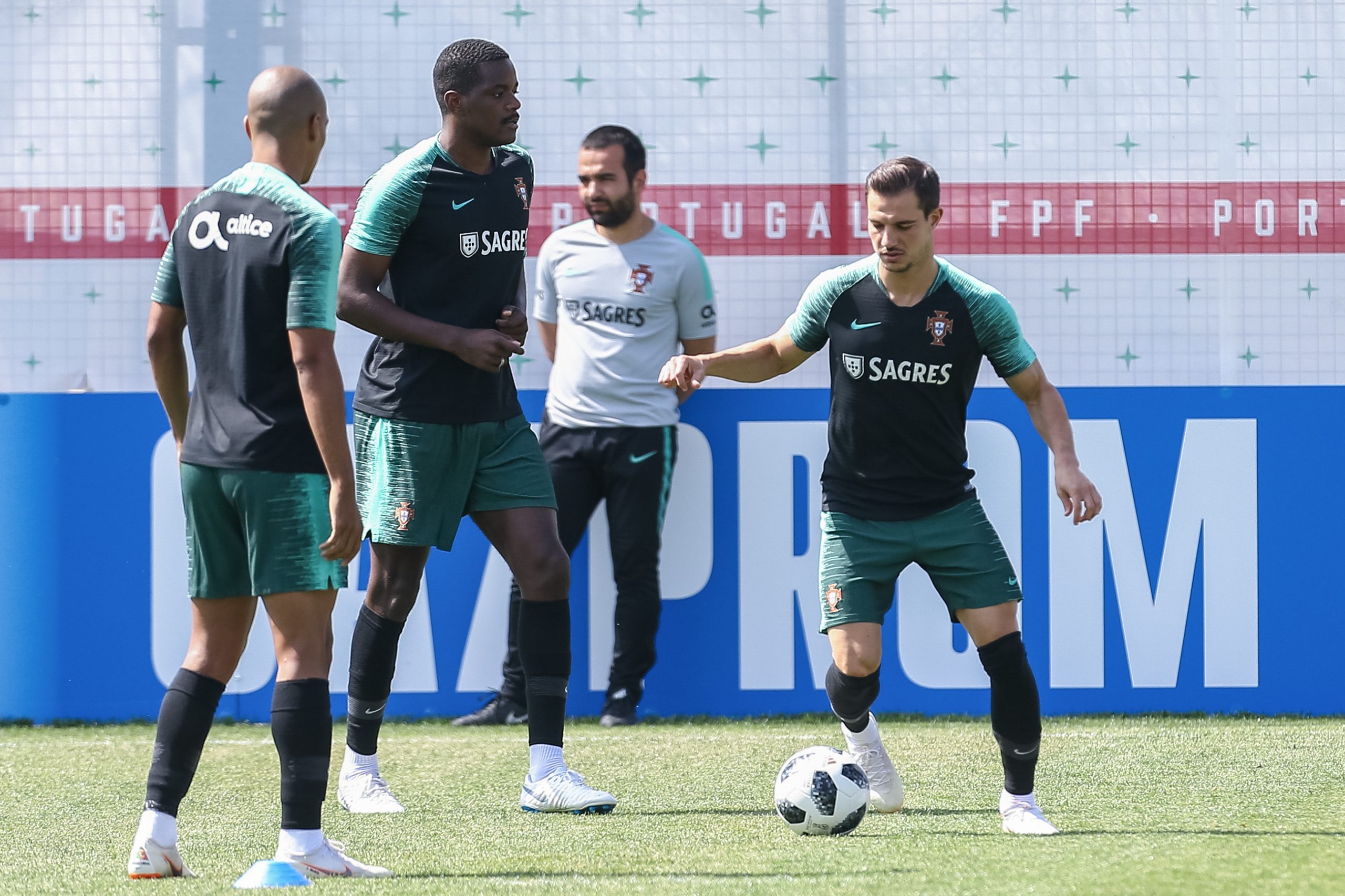 Mundial2018: William Carvalho já no relvado, mas apenas fez corrida