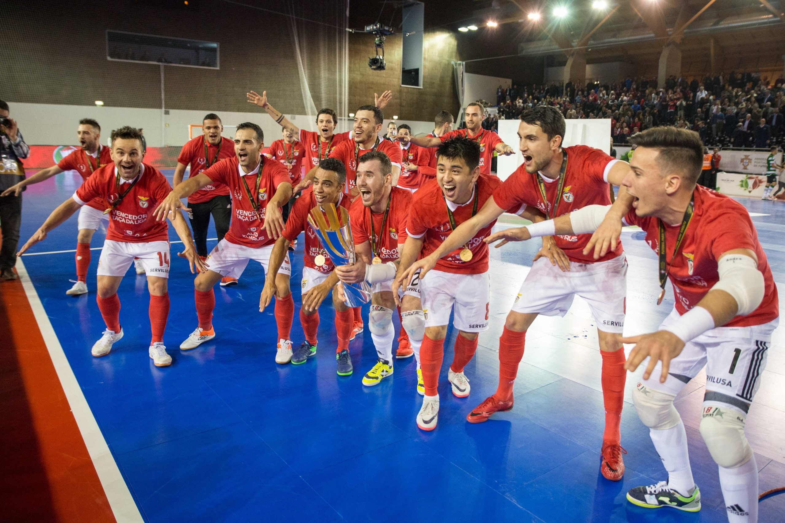 Benfica defronta Burinhosa nos quartos de final da Taça de Portugal de futsal