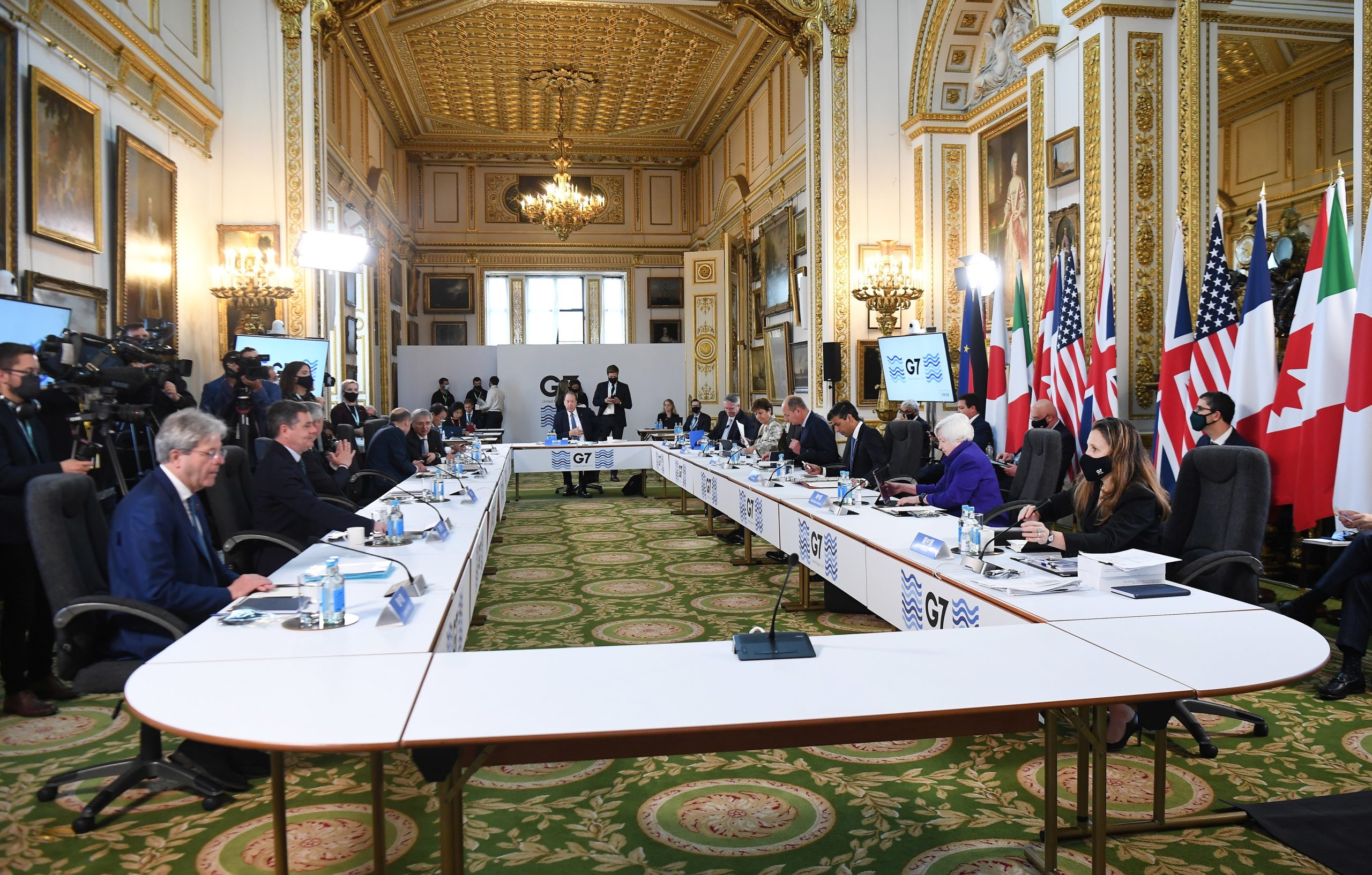 G7 chega a acordo “histórico” para taxa mínima de imposto sobre empresas