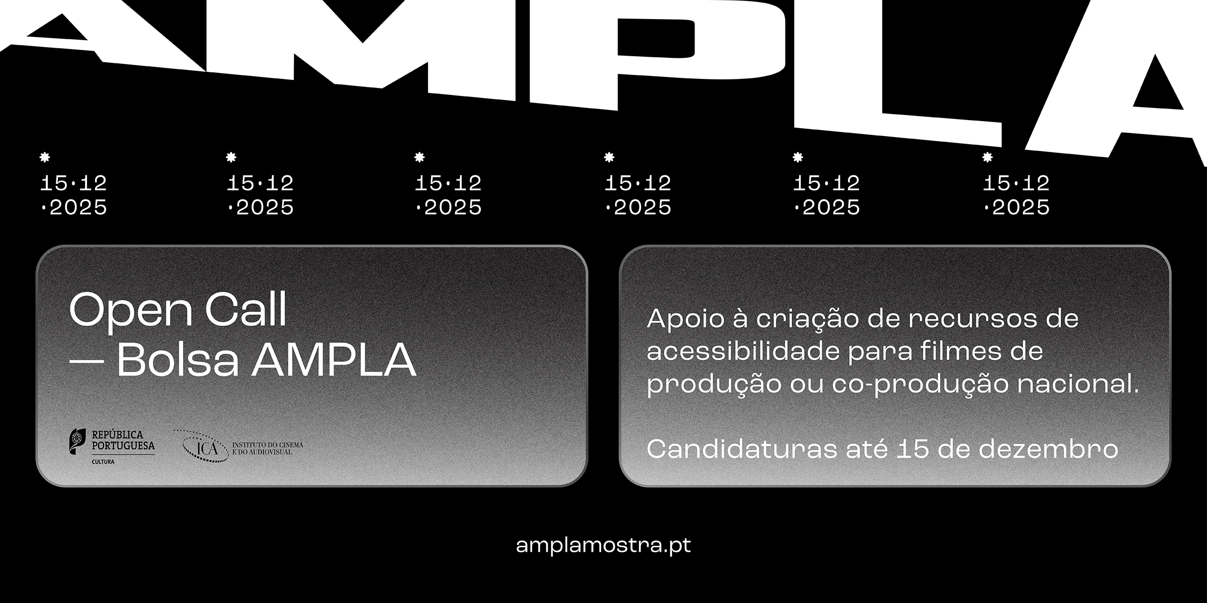 AMPLA lança open call para filmes portugueses com foco na acessibilidade