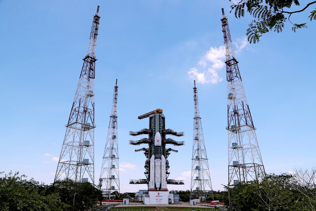 Chandrayaan-2. Módulo de alunagem indiano separou-se com sucesso de nave orbital