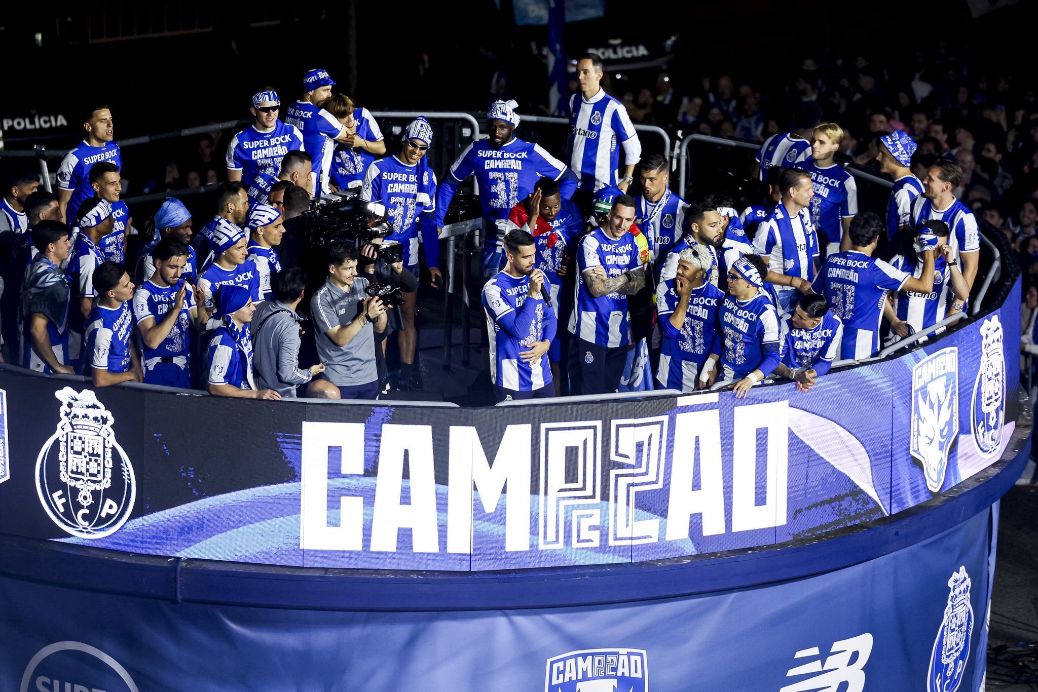 Veja as imagens das celebrações da conquista do campeonato por parte do FC Porto