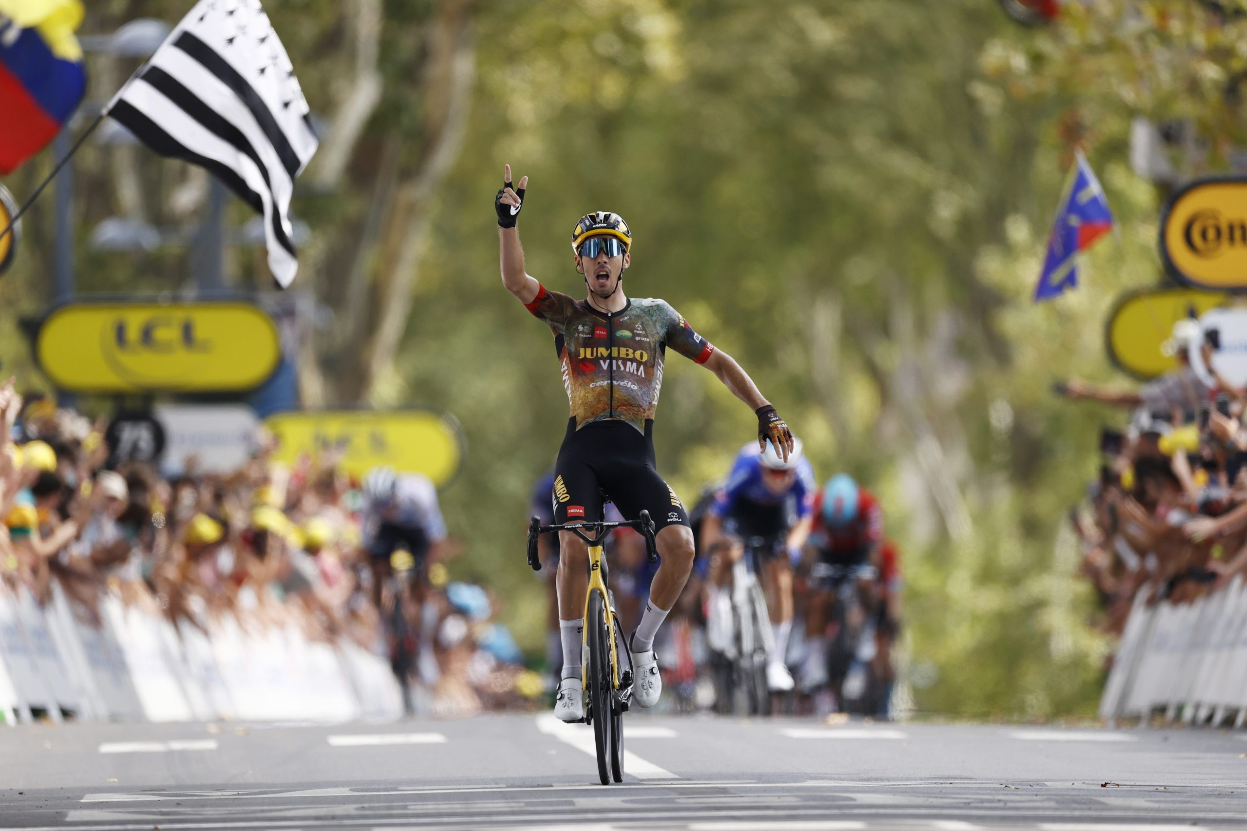 Laporte surpreendeu o pelotão para vencer 19.ª etapa do Tour