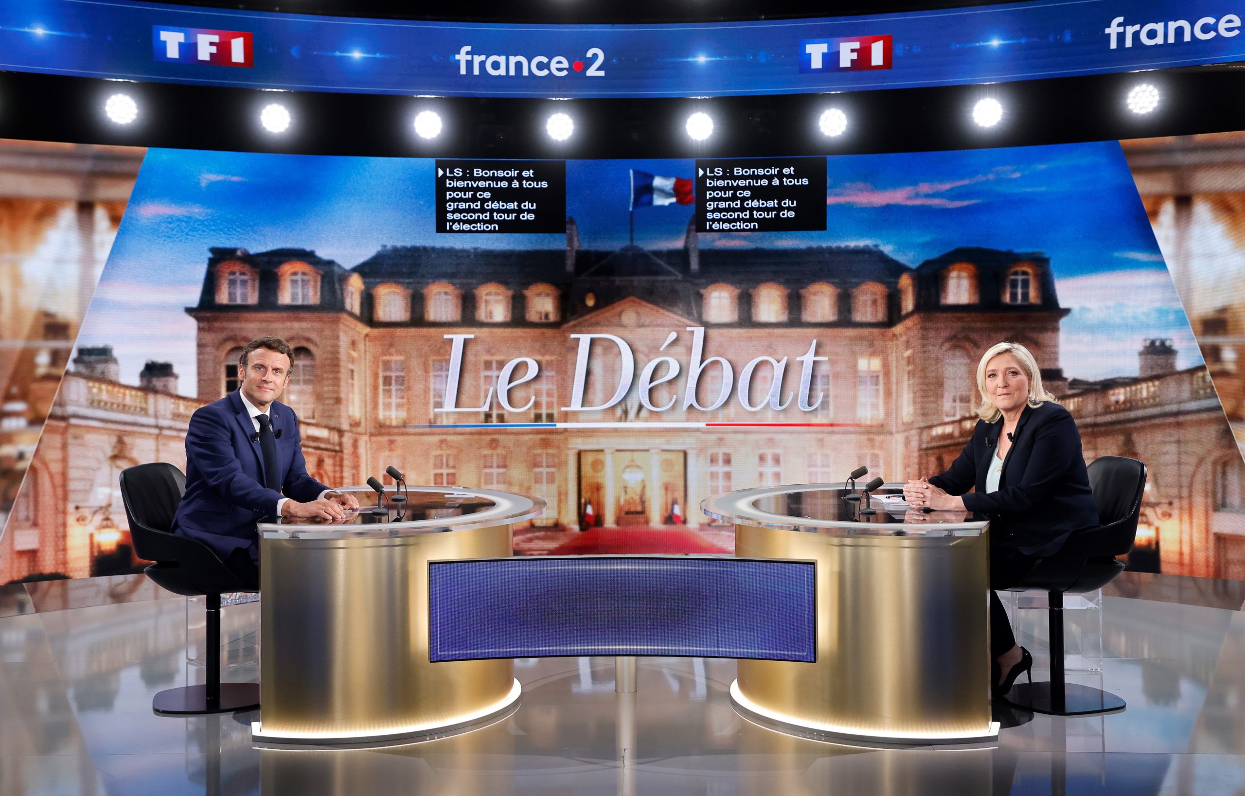 Macron acusa Le Pen de depender do poder russo e de Putin
