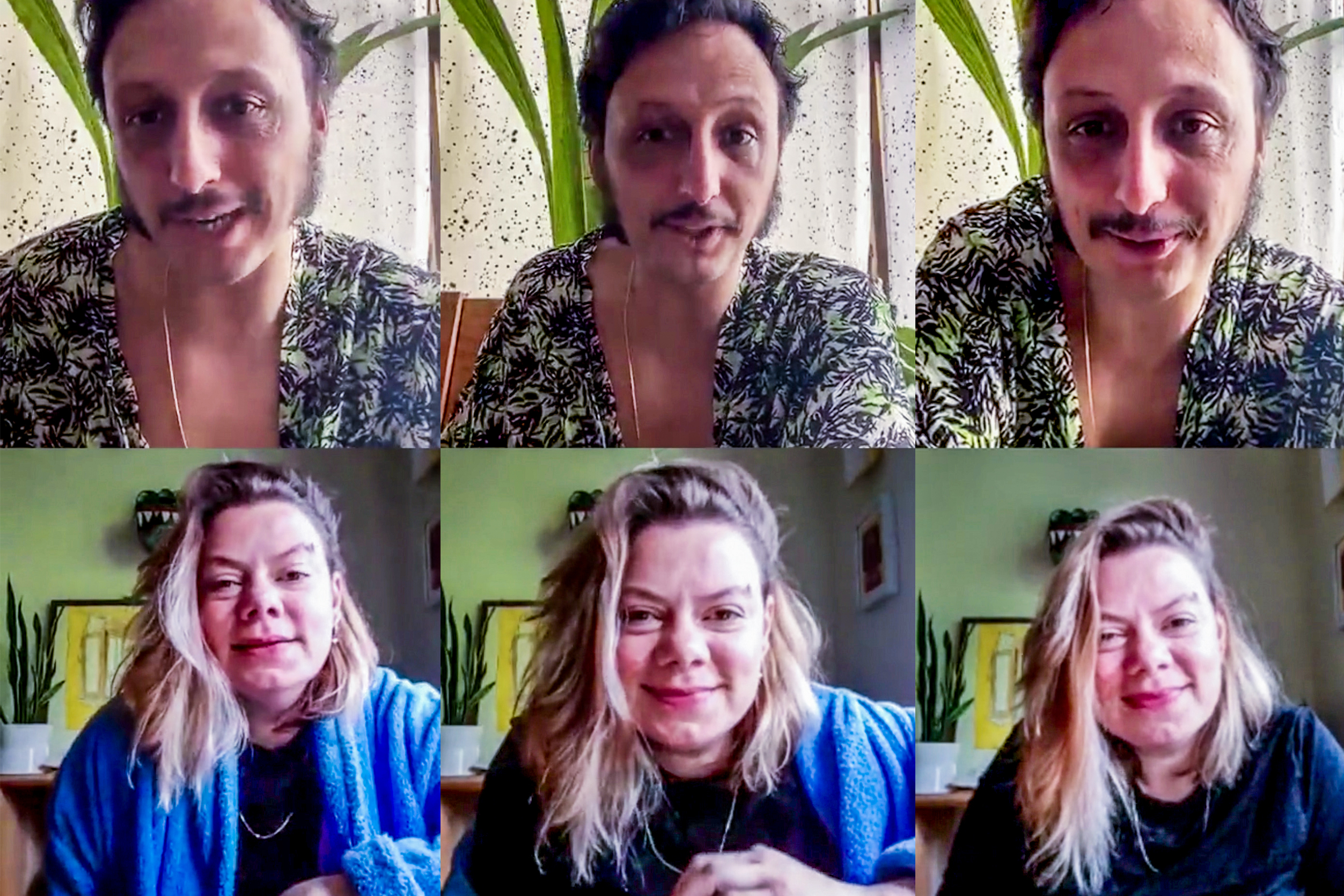 “Não quero nadar com o meu disco na mão, tipo o Camões com os Lusíadas”. Uma conversa de roupão entre Samuel Úria e Capicua
