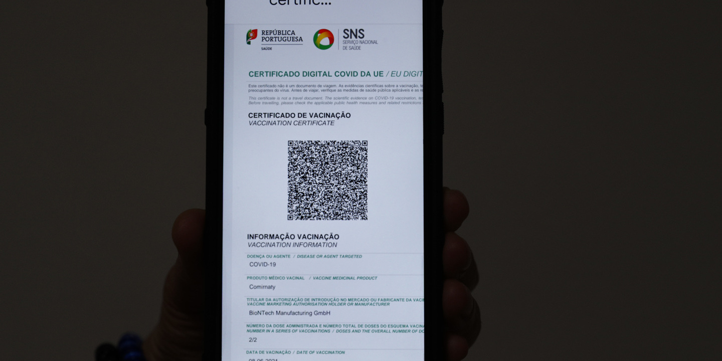 Covid-19: Emitidos mais de 8,7 milhões certificados de vacinação em Portugal
