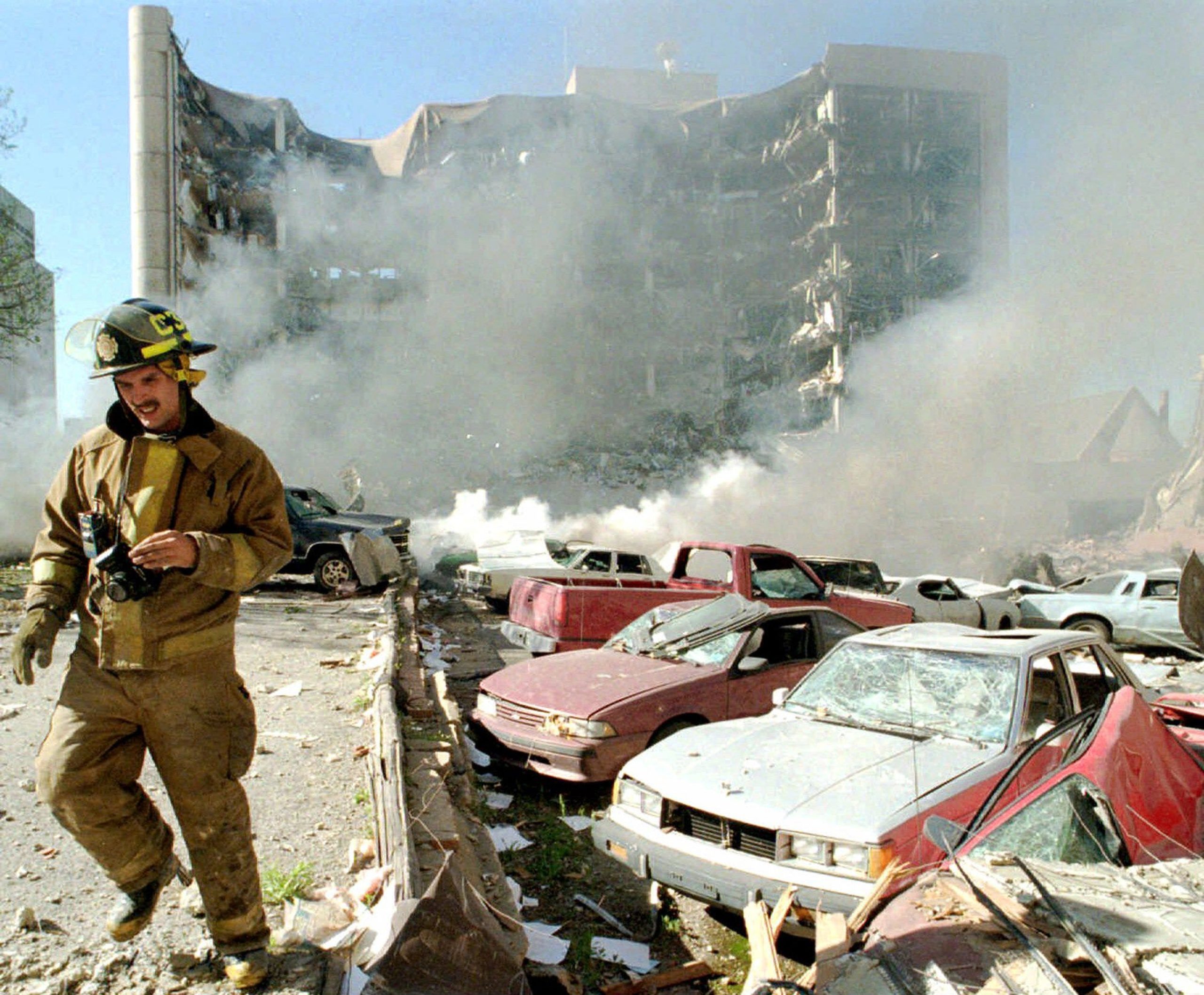 30 anos da bomba de Oklahoma City. Há uma nova série sobre o maior atentado terrorista doméstico dos EUA