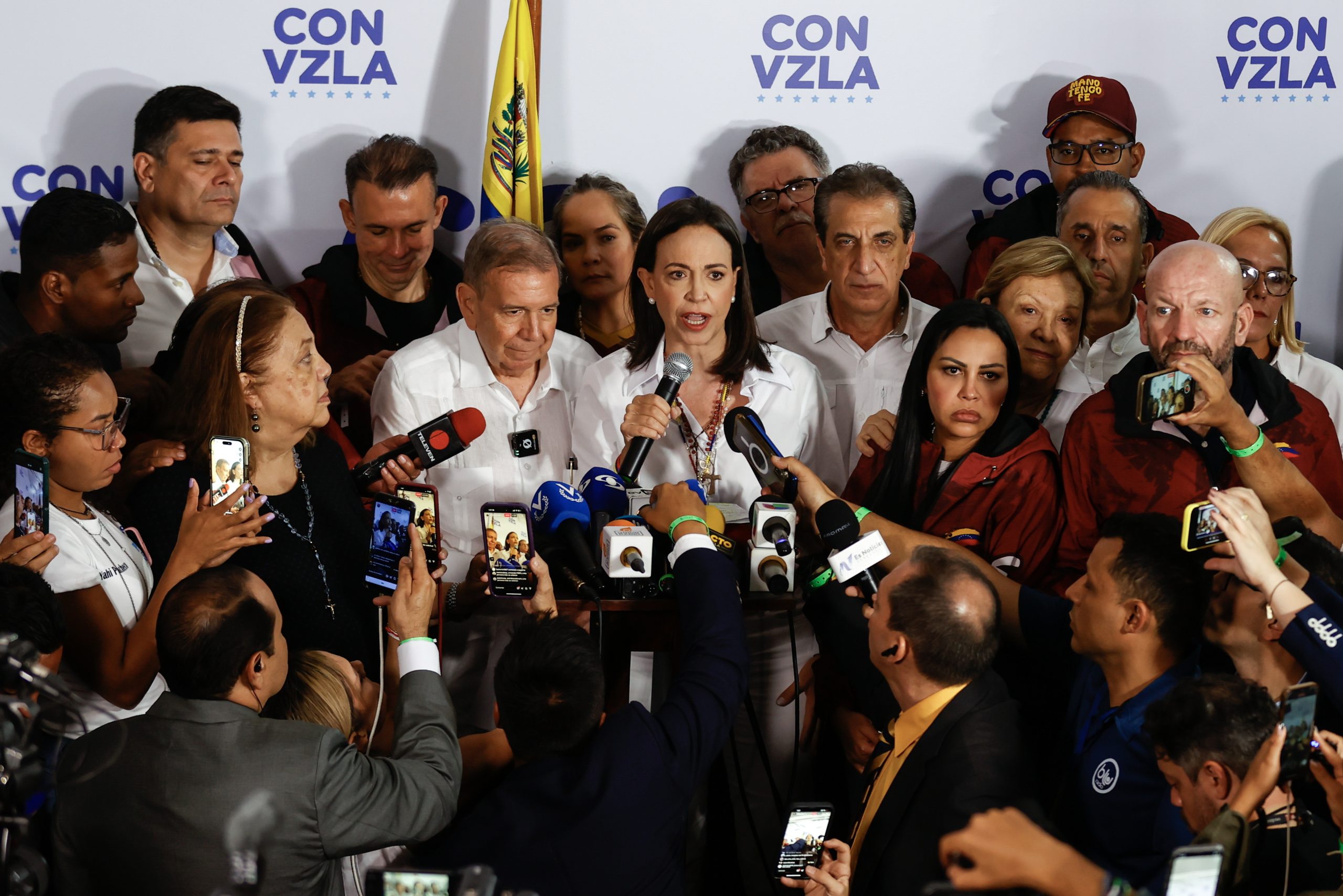 “Já temos como provar a verdade” das eleições na Venezuela, afirma líder da oposição