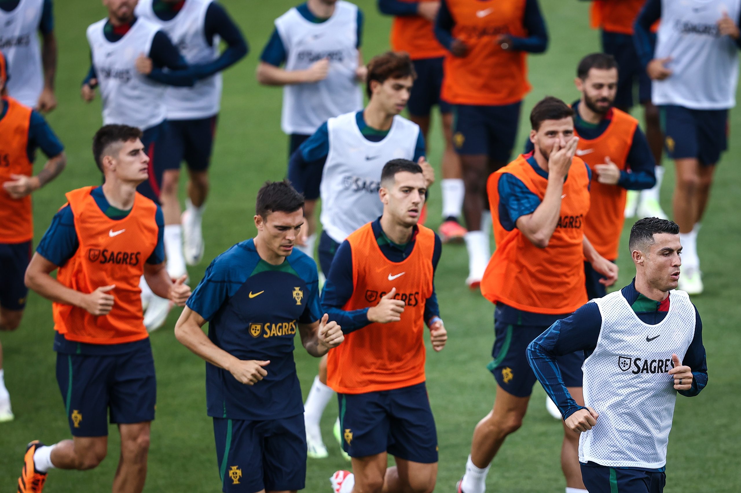 Seleção portuguesa viaja e treina em Bratislava