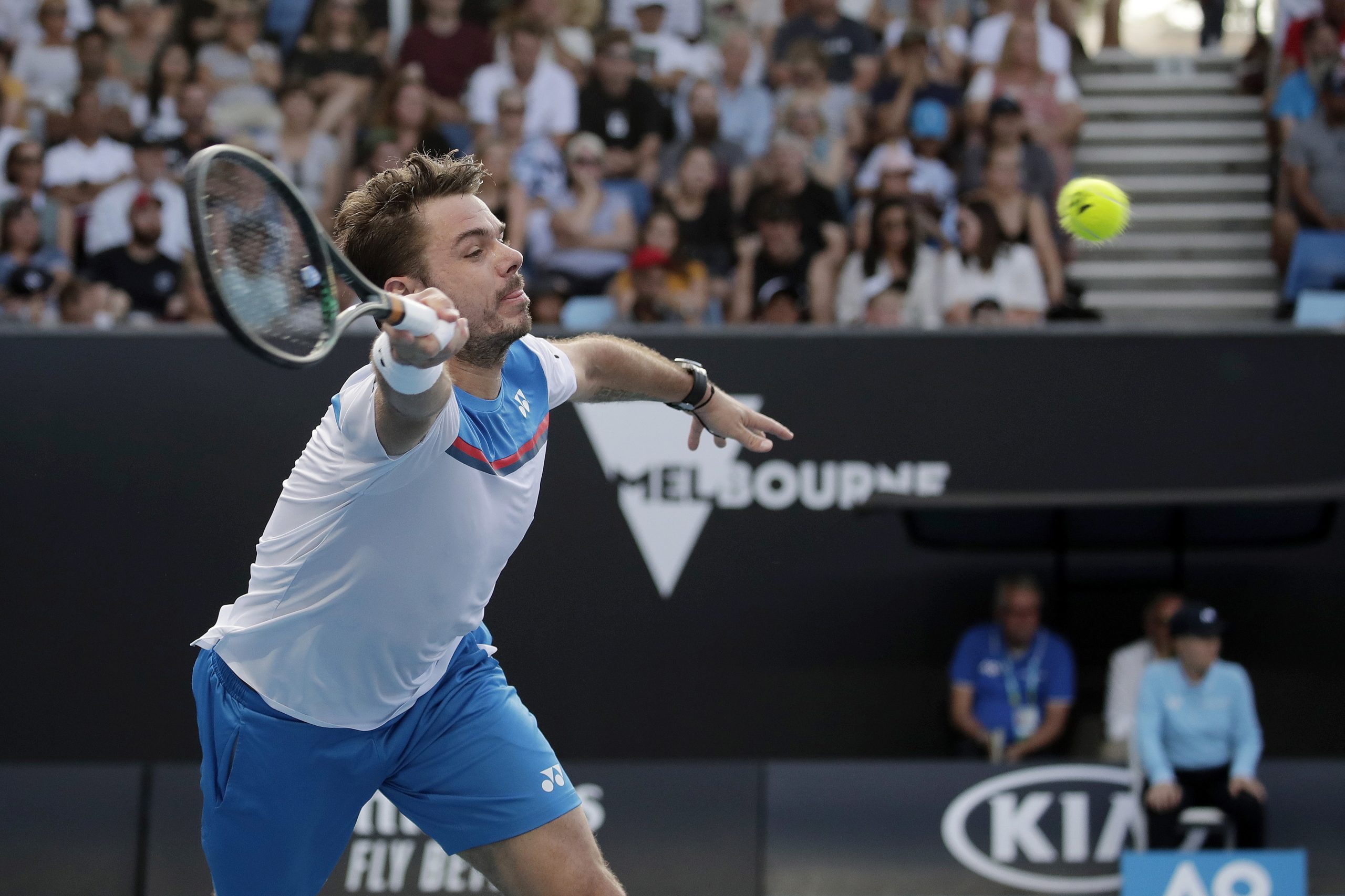 Stan Wawrinka afasta Daniil Medvedev dos quartos de final