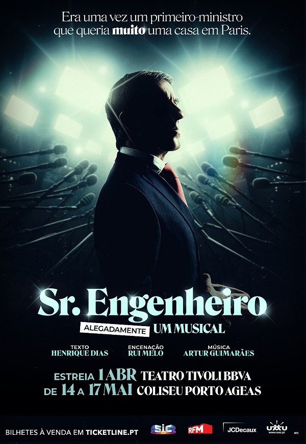 “Sr. Engenheiro” está a chegar ao Tivoli BBVA: o musical onde até as licenciaturas aparecem ao domingo