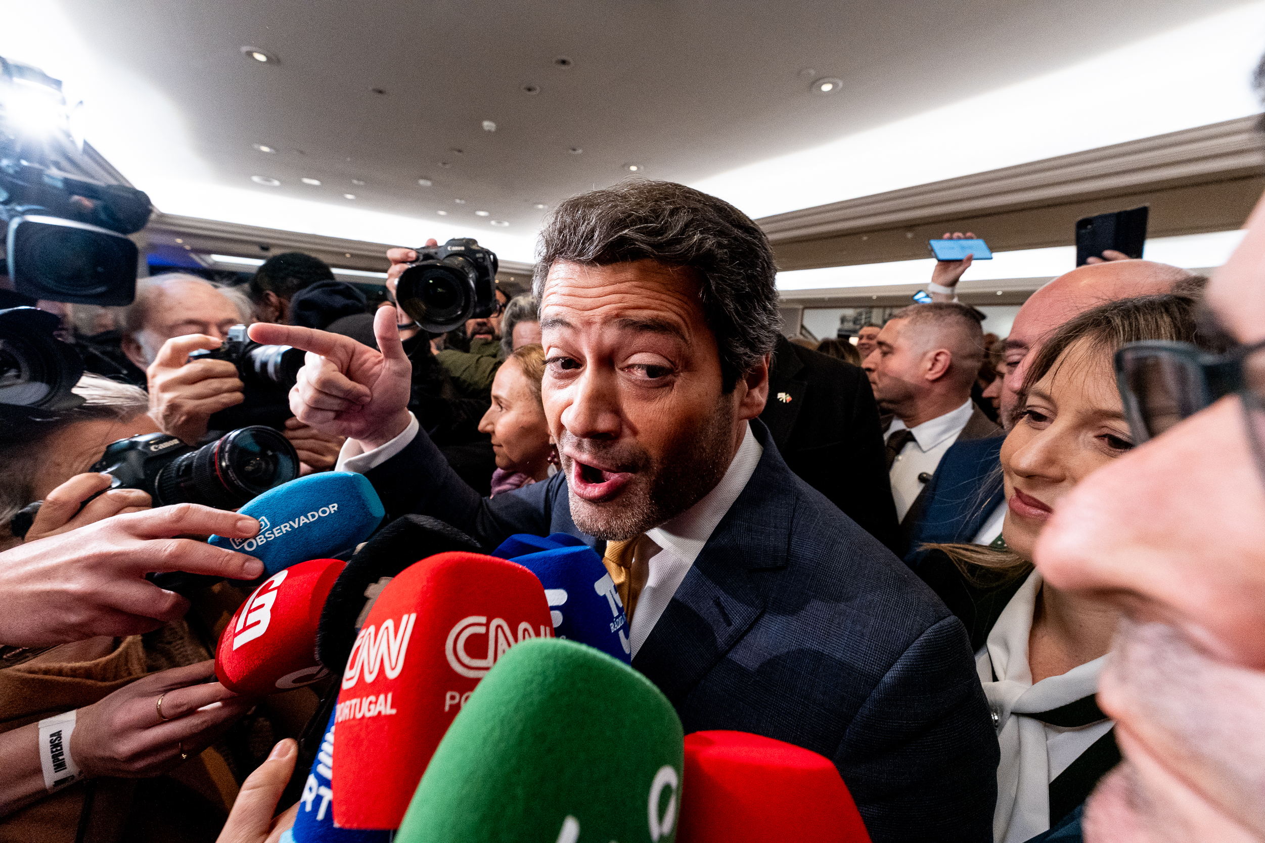 André Ventura anuncia recandidatura à presidência do partido Chega