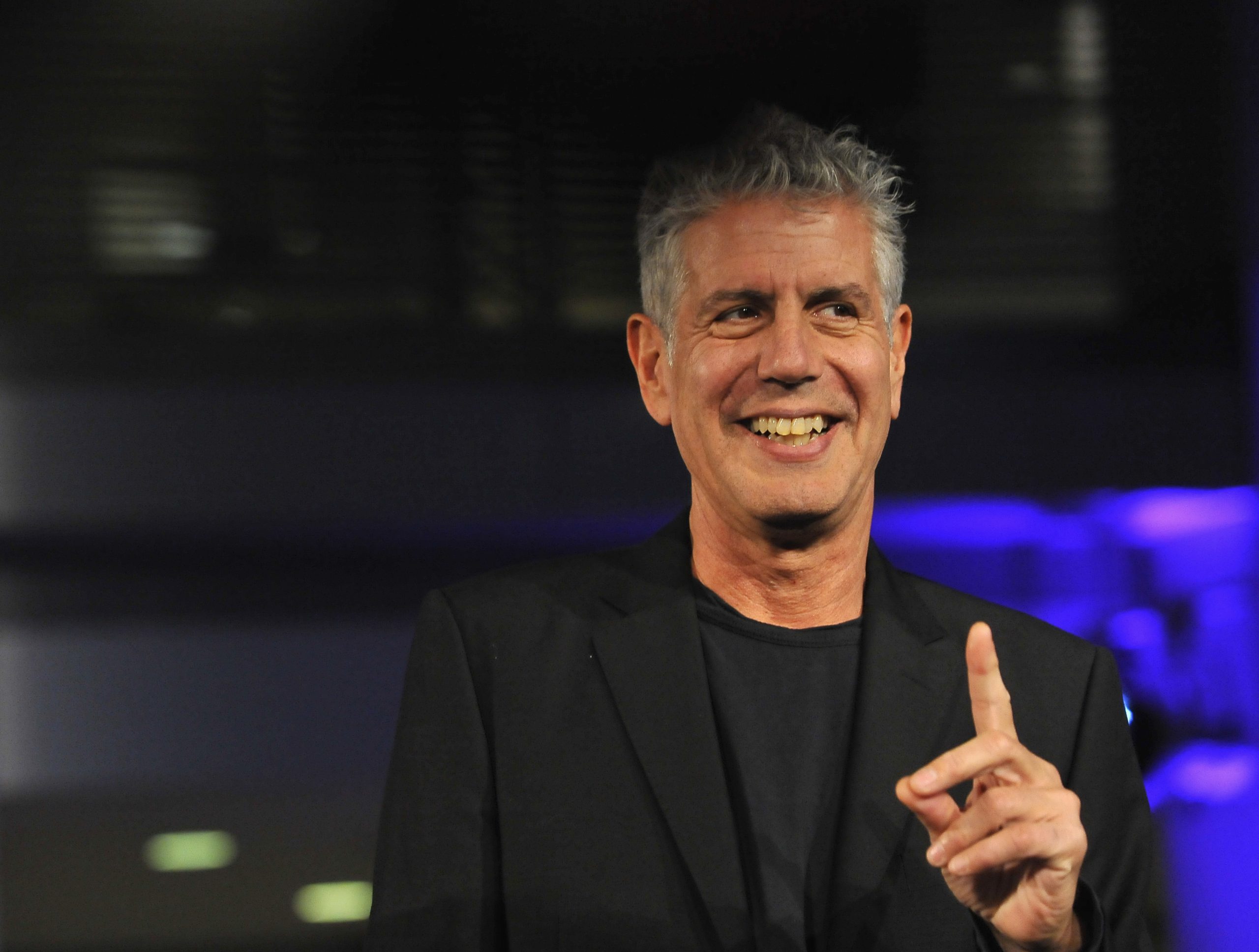 Anthony Bourdain. Realmente, nunca foi sobre culinária, era apenas uma desculpa