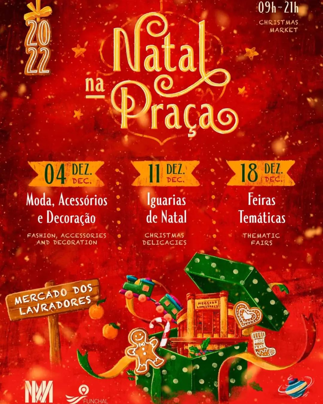 Mercado dos Lavradores, no Funchal, com “Natal na Praça”