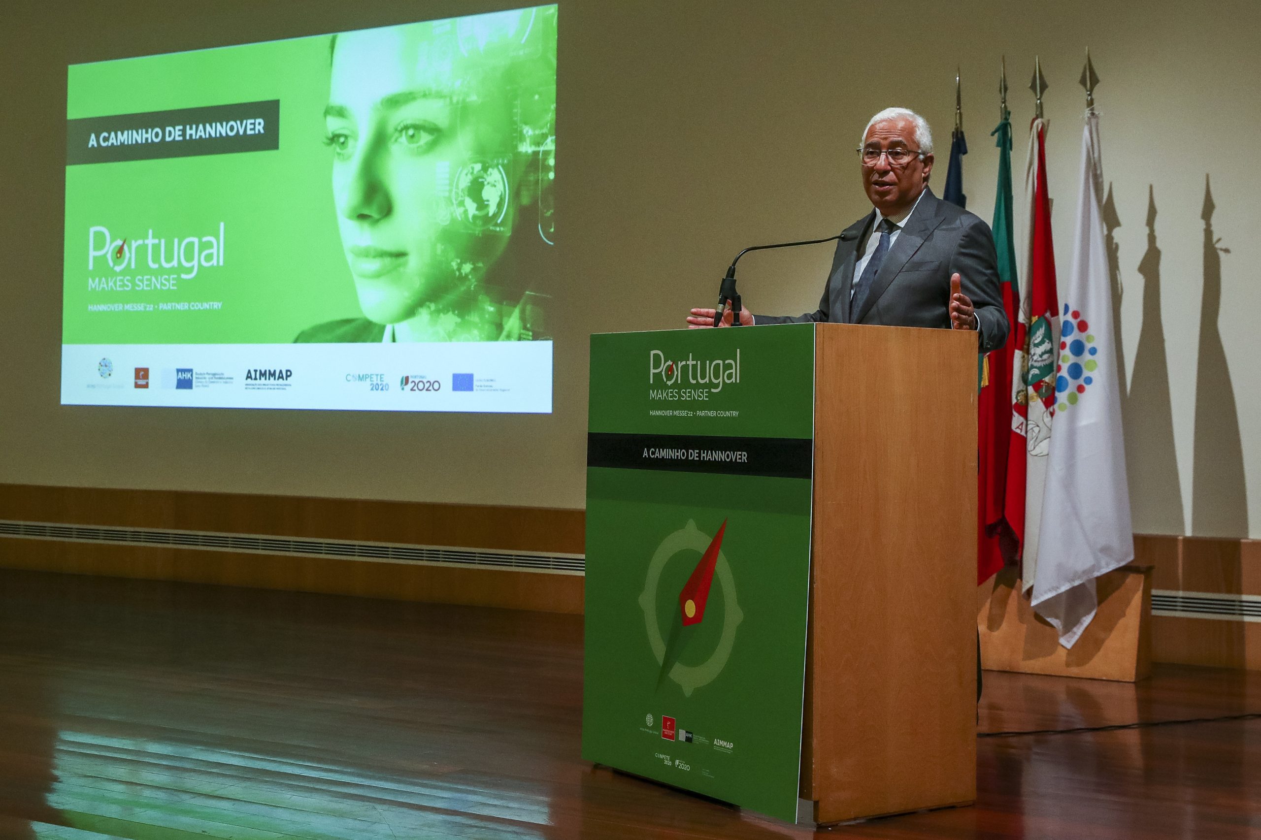 Costa diz que escolha de Portugal para parceiro da Hannover Messe’22 é o reconhecimento da indústria portuguesa