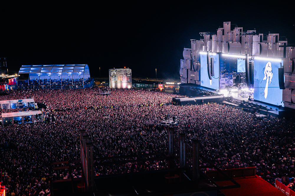 Havia quem não conseguisse ver o palco, mas ninguém deixou de cantar: os Linkin Park dominaram o segundo dia do Rock in Rio Lisboa