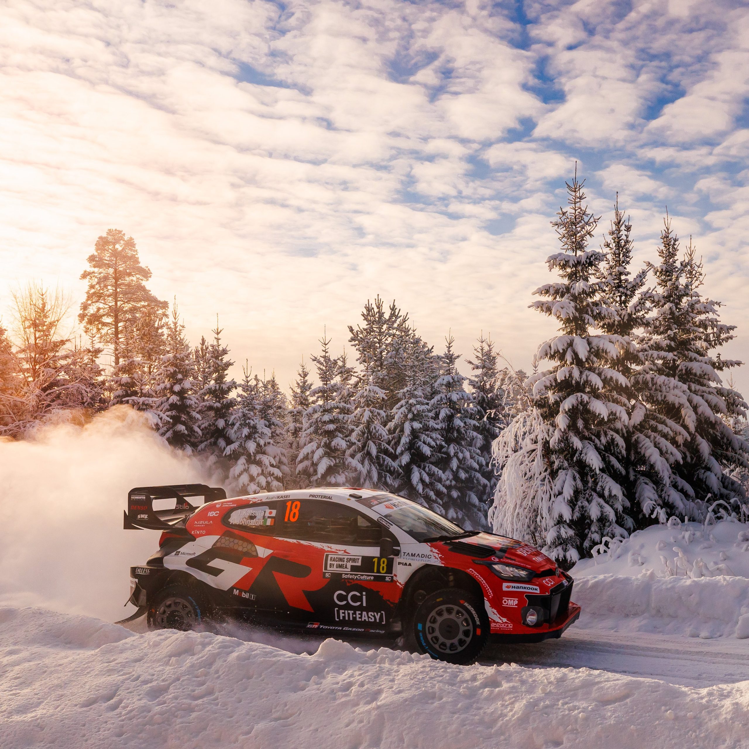 WRC: Takamoto Katsuta ‘vira’ o jogo e lidera à geral na Suécia. Hugo Magalhães não arrancou