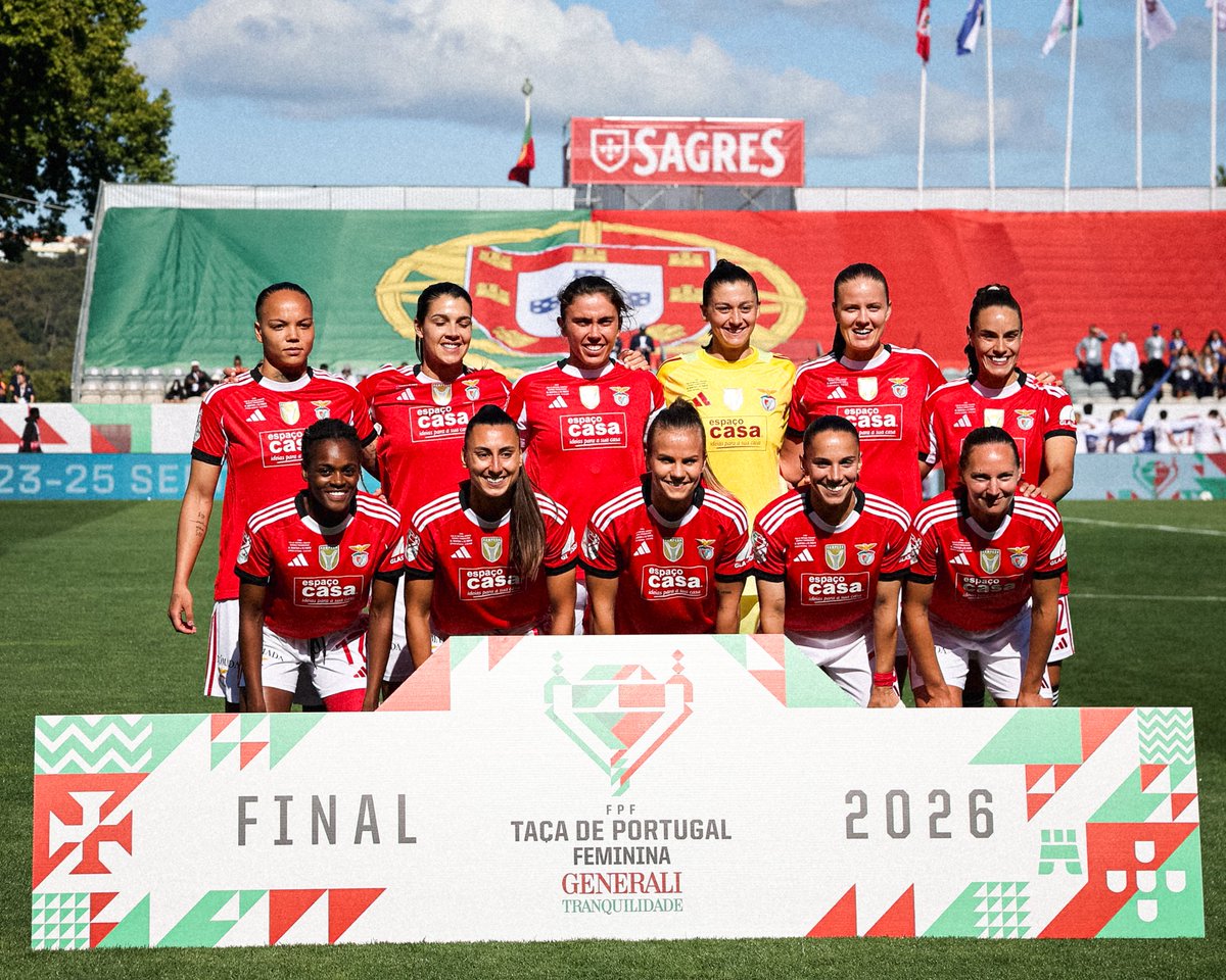 Benfica conquista Taça de Portugal feminina com vitória sobre FC Porto na final