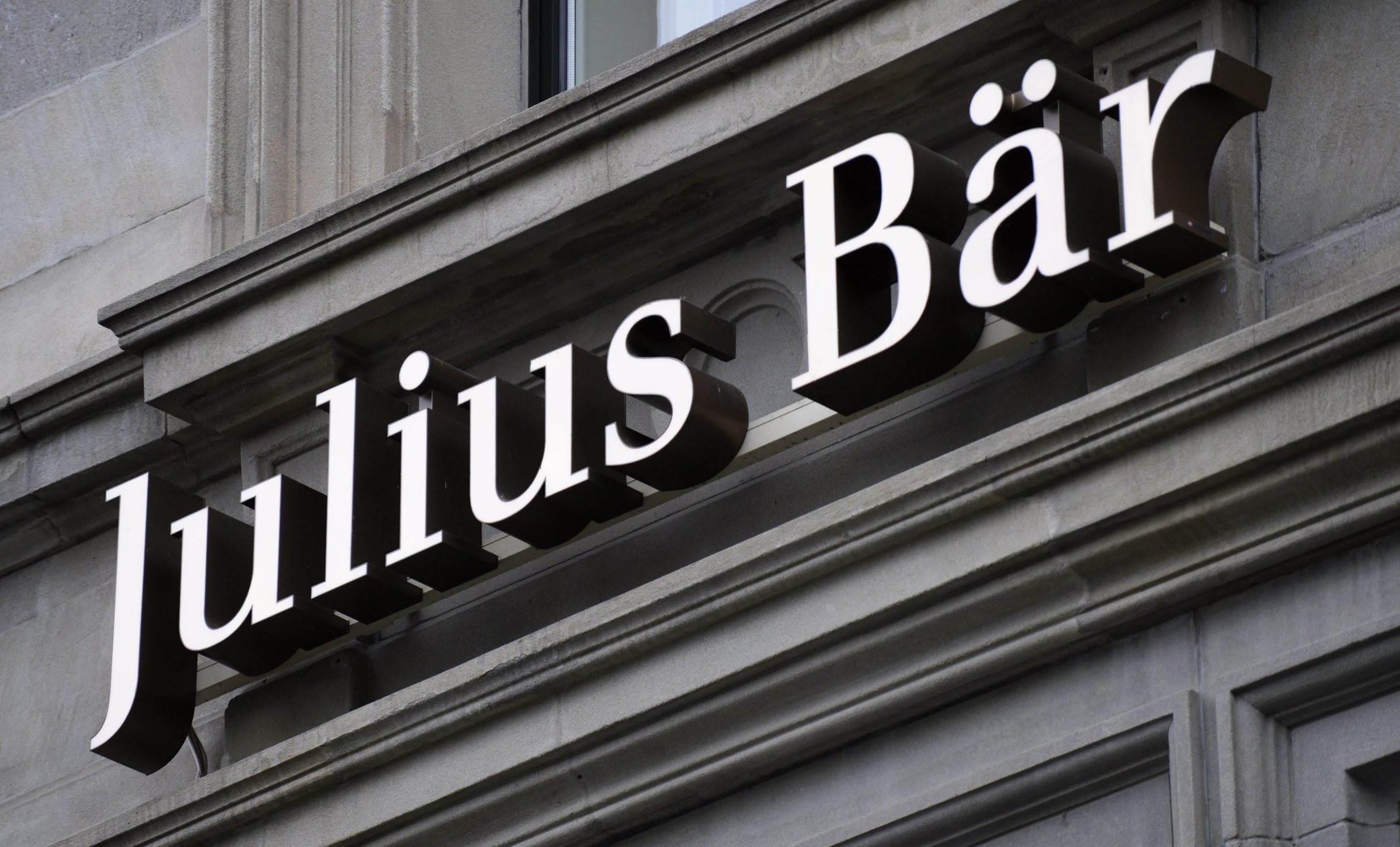 Banco suíço Julius Baer em apuros por causa de dívidas de um grande cliente