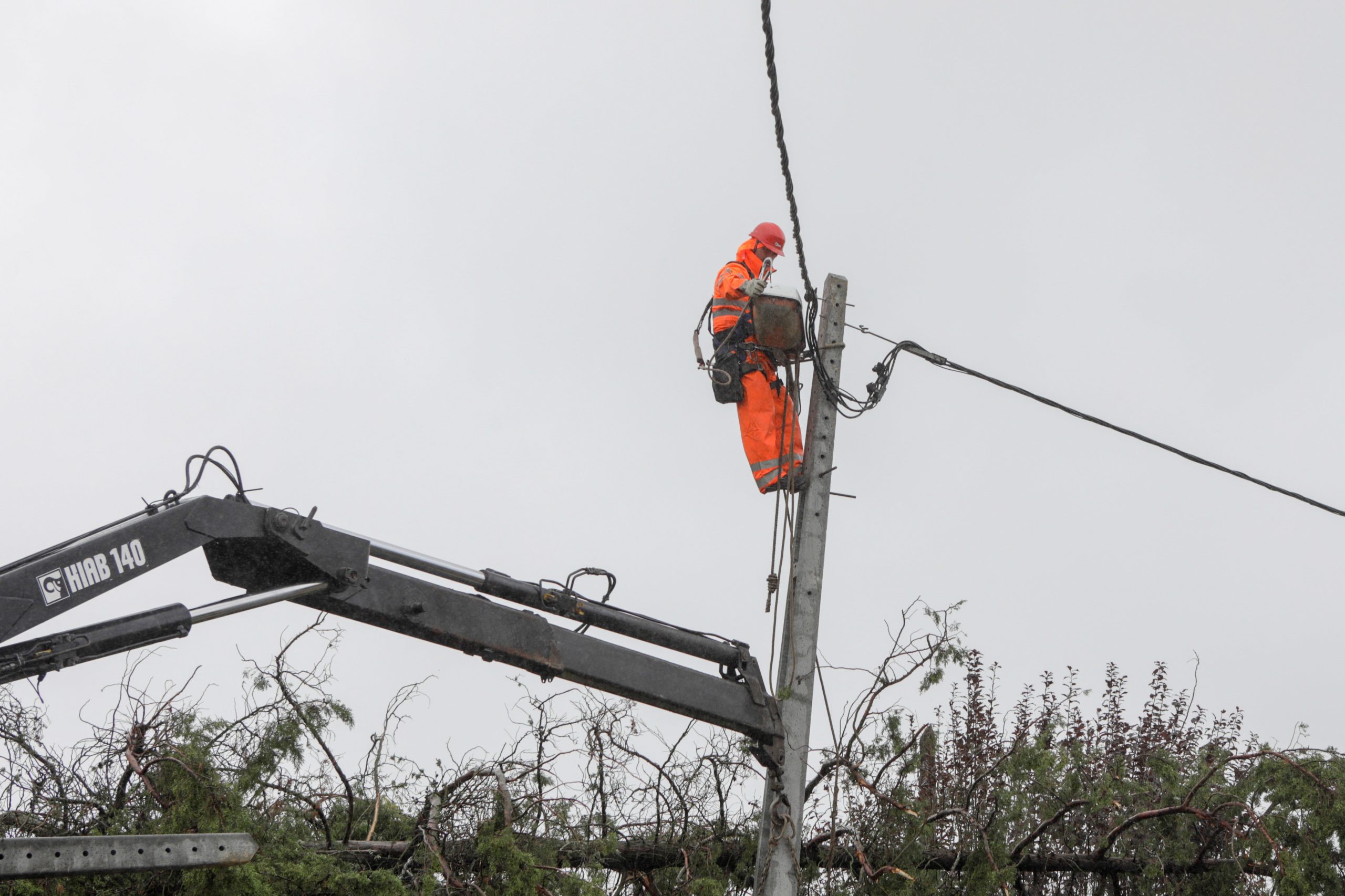 Tempestade Leslie. Reposta energia elétrica em 100% do concelho de Soure