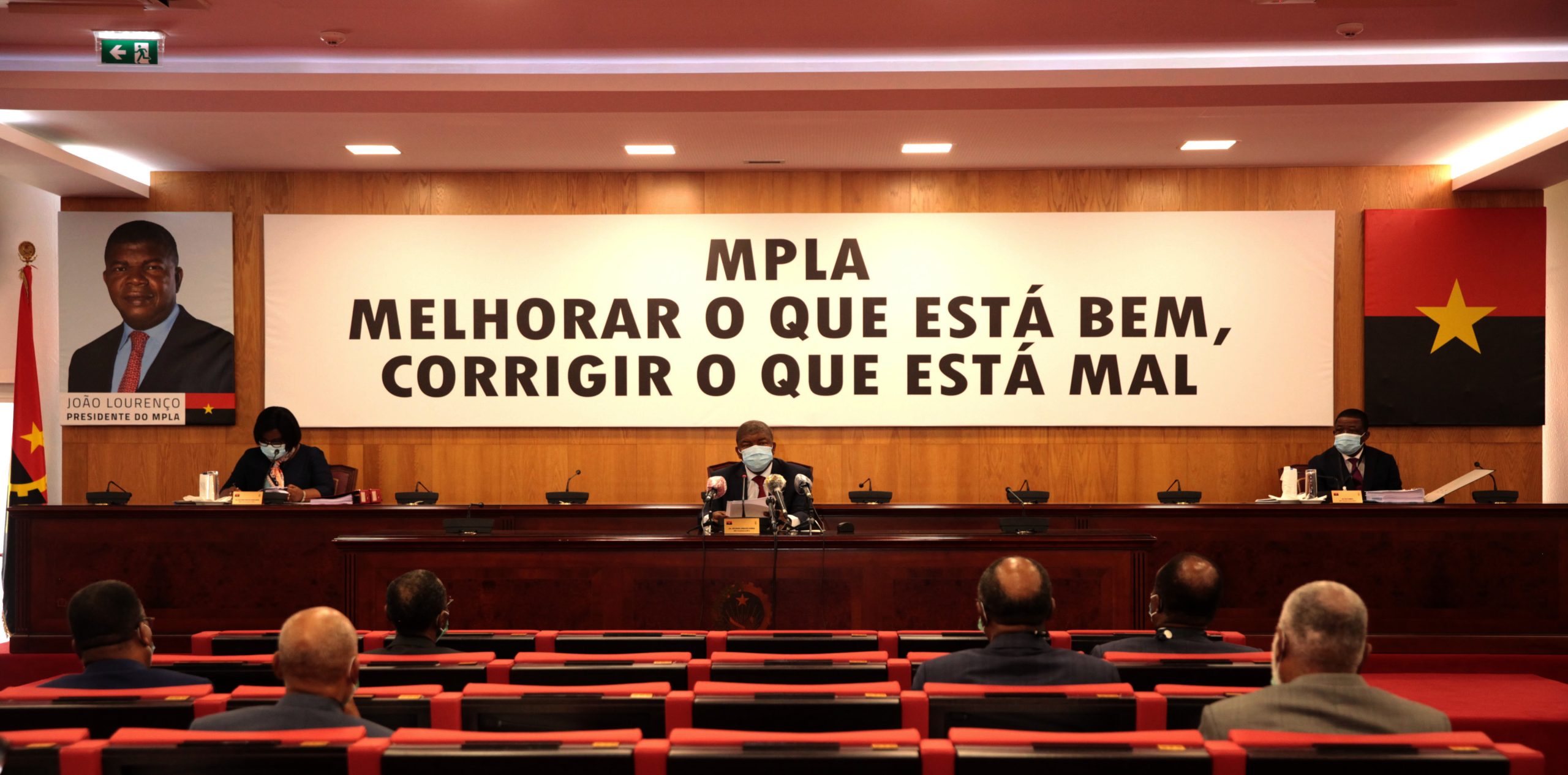 João Lourenço não foi testado após reunião do Bureau Político do MPLA