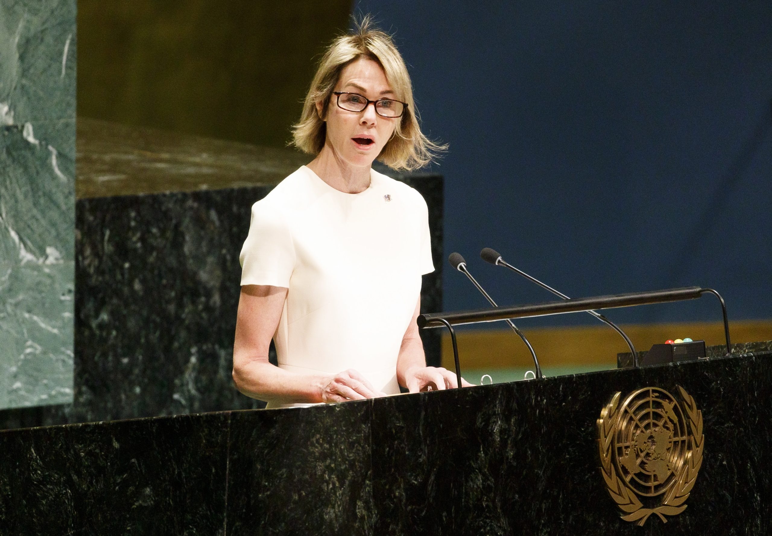 Kelly Craft alerta que democracia tem de resistir à pandemia