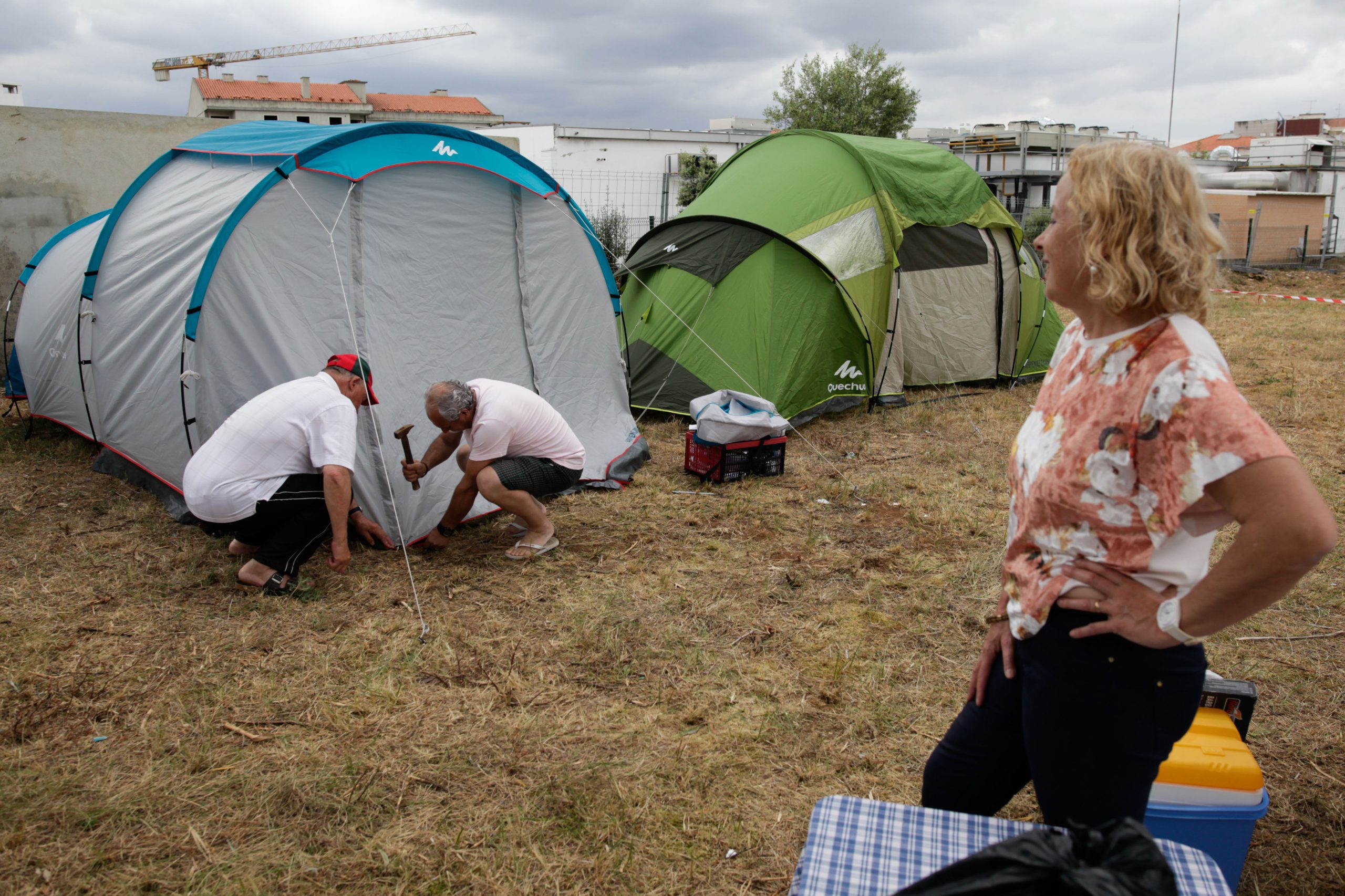 Mau tempo: Utentes de parque de campismo no concelho de Alcobaça realojados