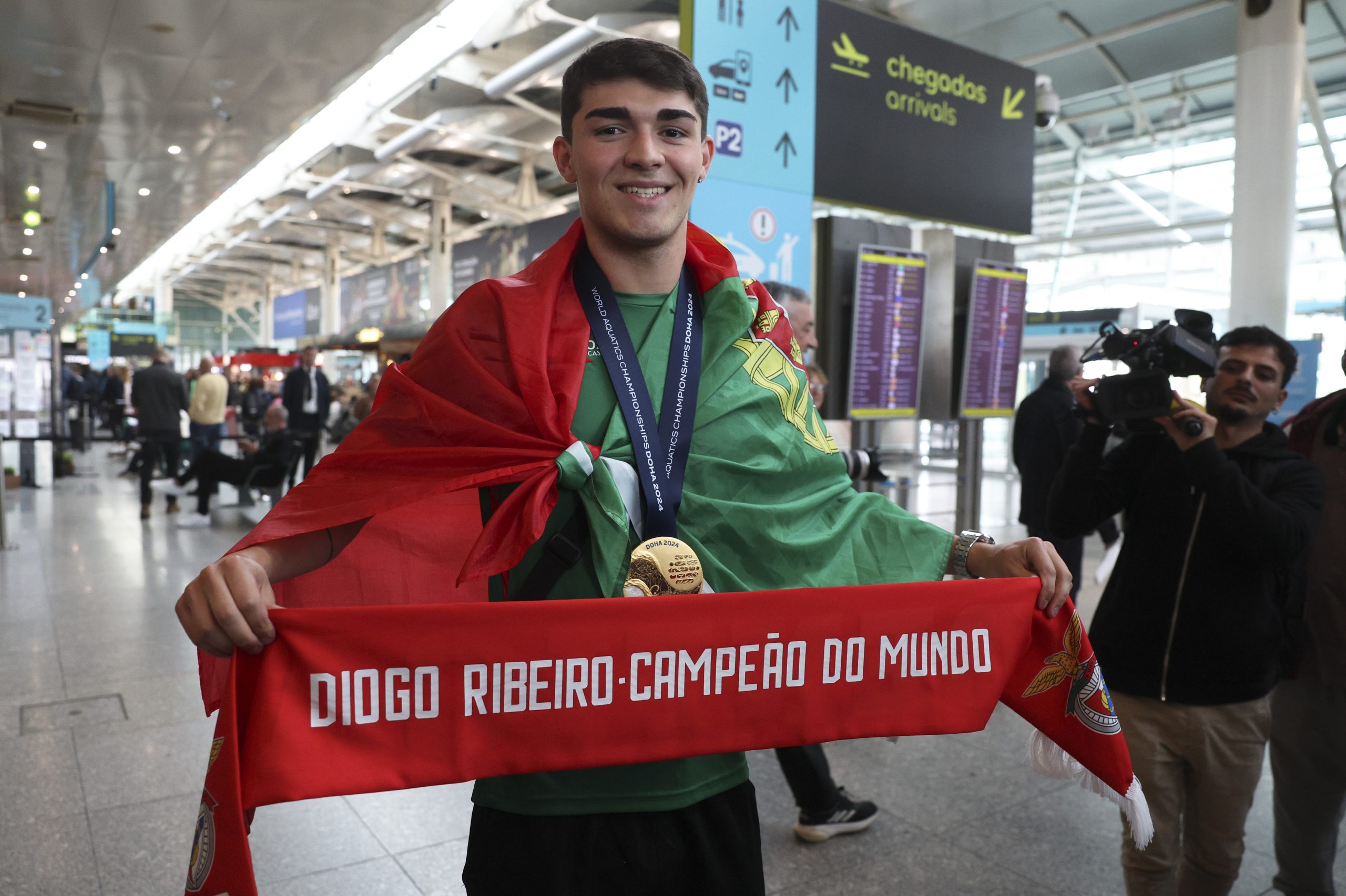 “Enquanto não chegar a medalha olímpica, não vou parar”, diz Diogo Ribeiro