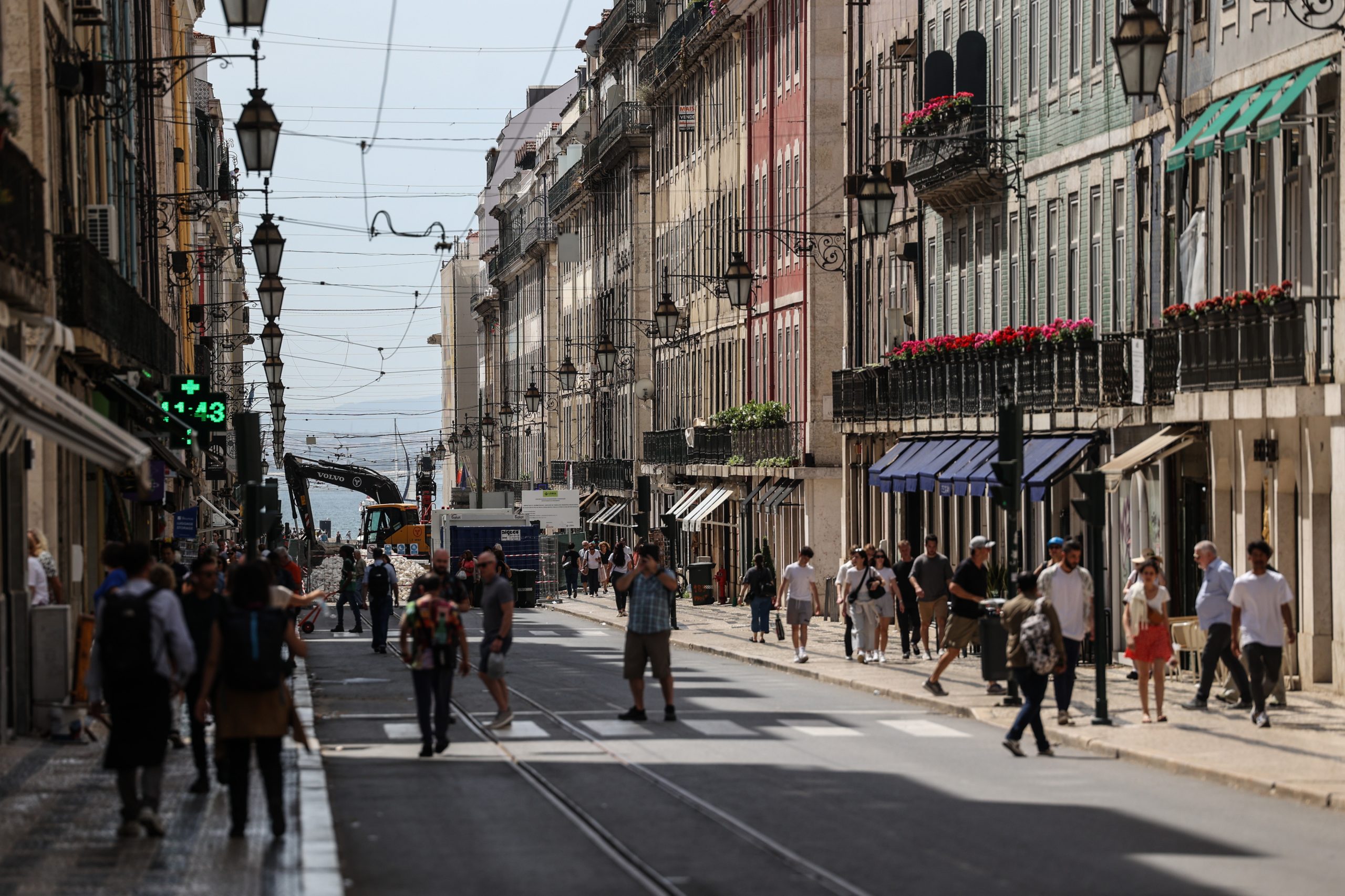 Rua da Prata em Lisboa passará a ser interditada ao trânsito automóvel